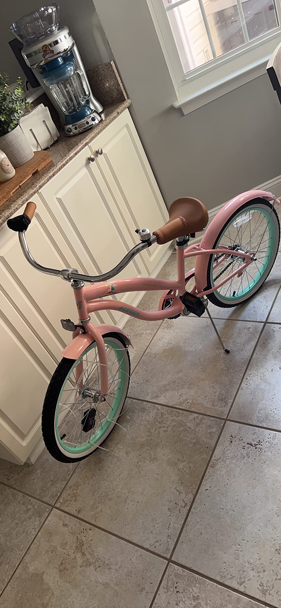ACEGER Girls Beach Cruiser Bike for Kids Ages 5-13, 16-24 Inch Girls Bike customer photo 1