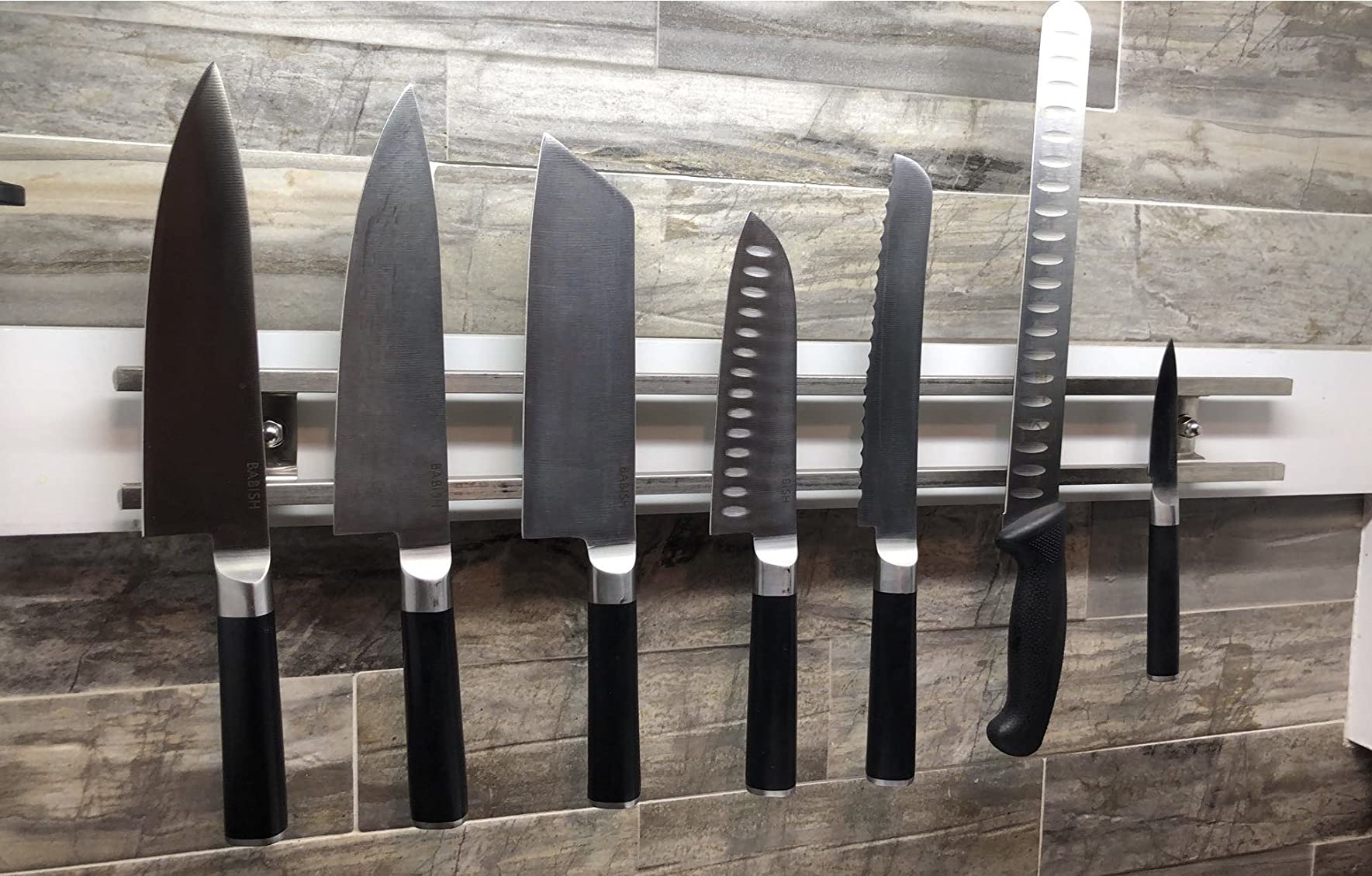 Babish 8-Inch Chef Knife – High-Carbon German 1.4116 Steel Kitchen Knife – Professional Cutlery for Precise Slicing and Chopping customer photo 1