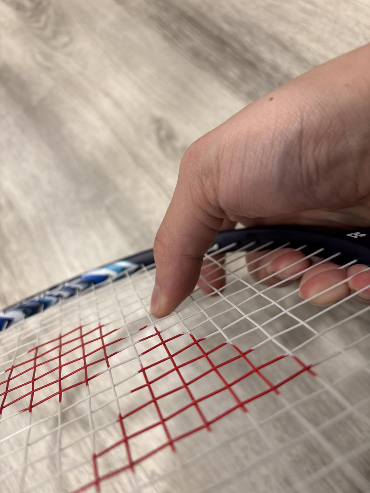 YONEXYONEX Astrox Smash Badminton Racket, Black/red customer photo 2
