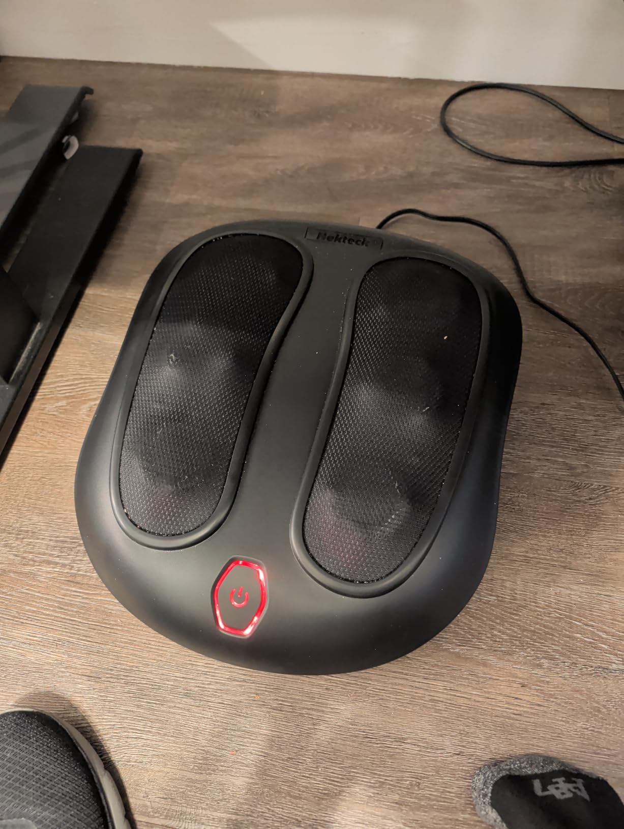 Nekteck Shiatsu Foot Massager with Heat for Neuropathy, Plantar Fasciitis customer photo 1