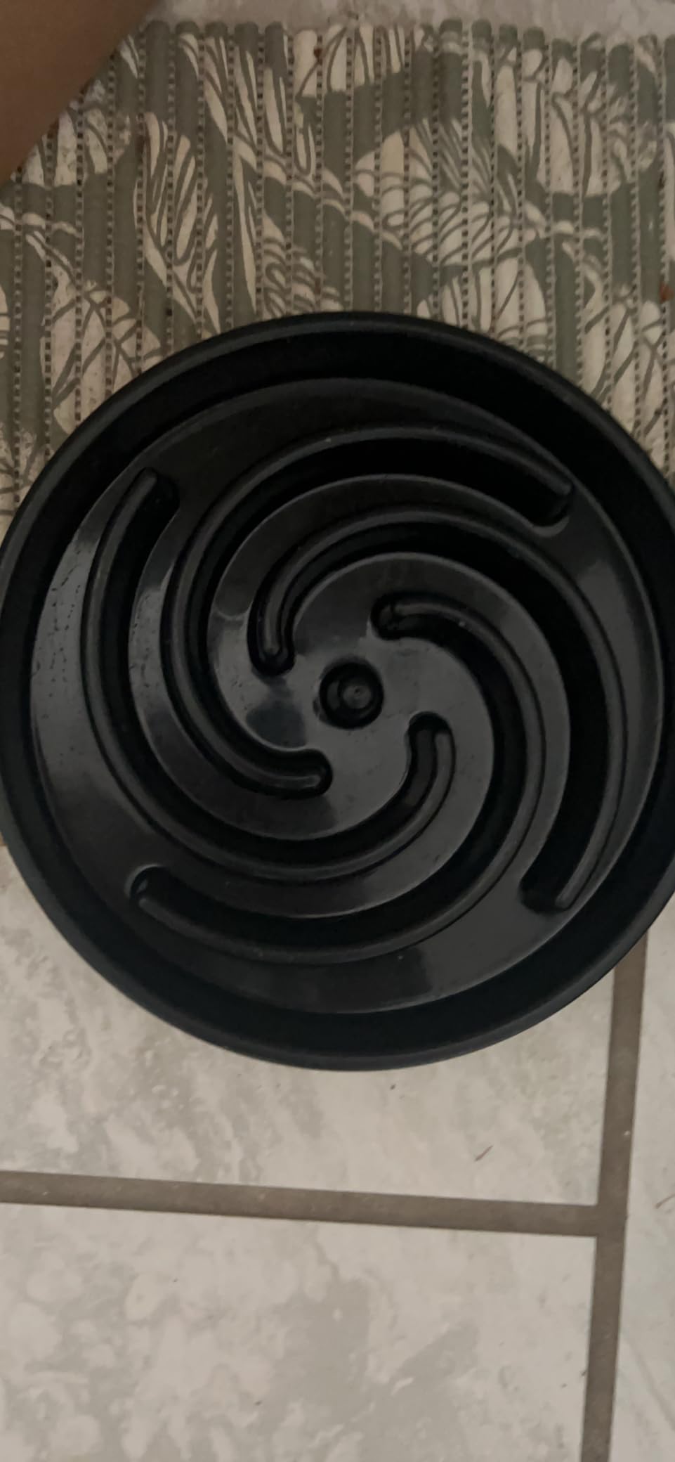 Slow Feeder Dog Bowls for Large Medium Dog Non Slip Maze Puzzle Bowl Pet Slower Food Feeding Dishes Interactive Bloat Stop Preventing Choking Healthy Dog Bowl, Black customer photo 2
