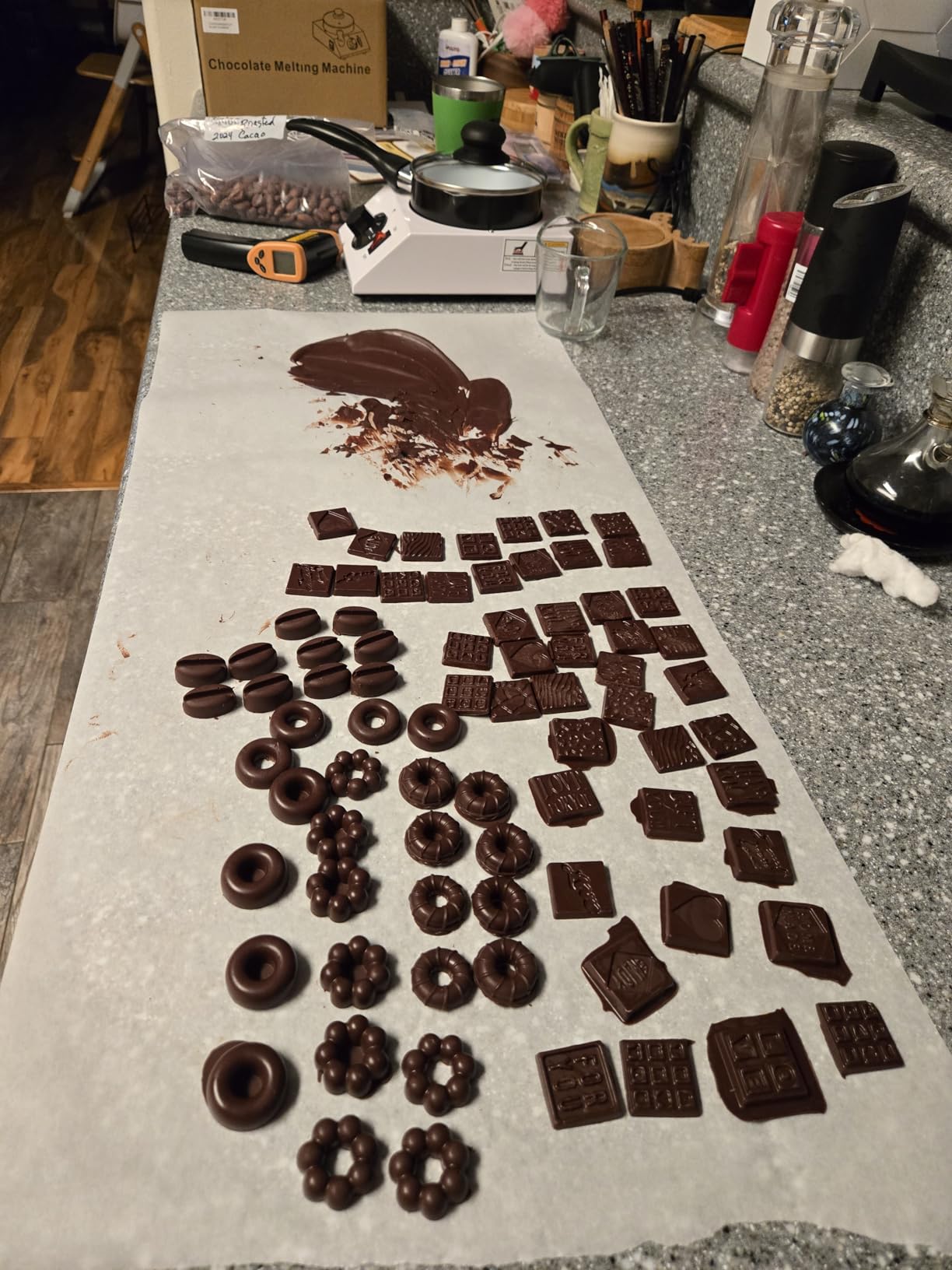 Dyna-Living Chocolate Melting Pot Dual-Pot Chocolate Tempering Machine customer photo 1