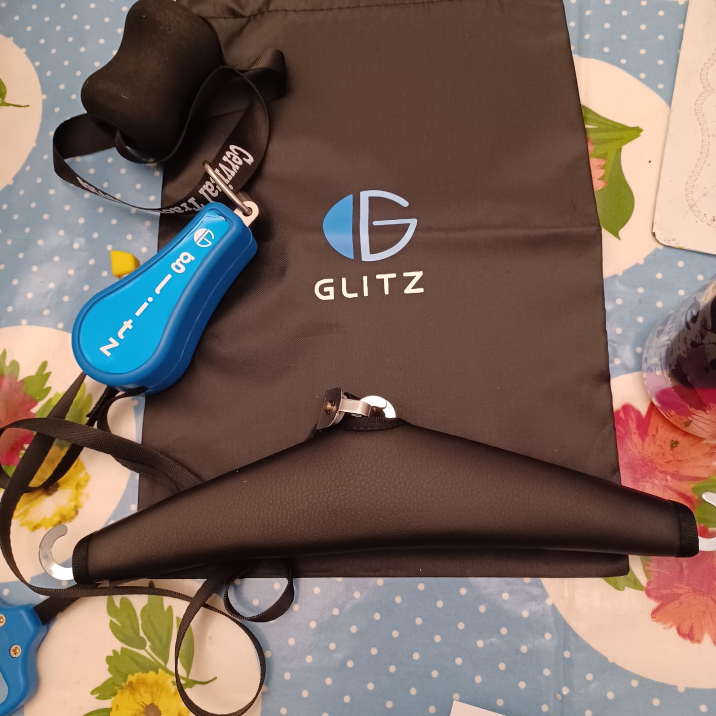 Cervical Neck Traction Device for Home Use, Portable Neck Stretcher Hammock Over Door for Neck Pain Relief, Neck Sling for Spine Decompression customer photo 2