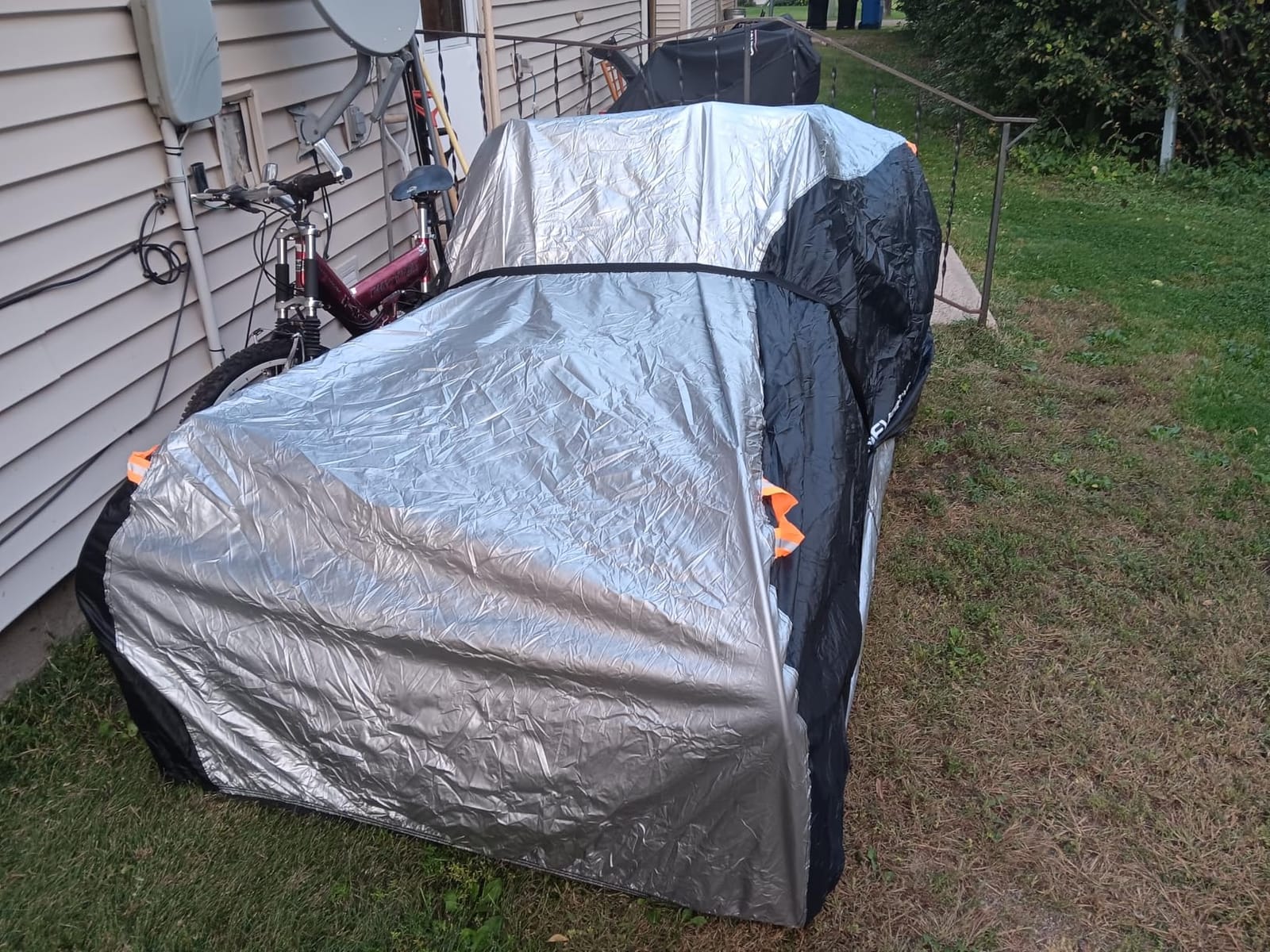 NEVERLAND ATV Cover Waterproof Heavy Duty XXXL Universal Quad Cover Outdoor Storage Cover 4 Wheeler Rain Cover All Weather for Polaris Sportsman Yamaha Honda Kawasaki Quad Bike customer photo 1