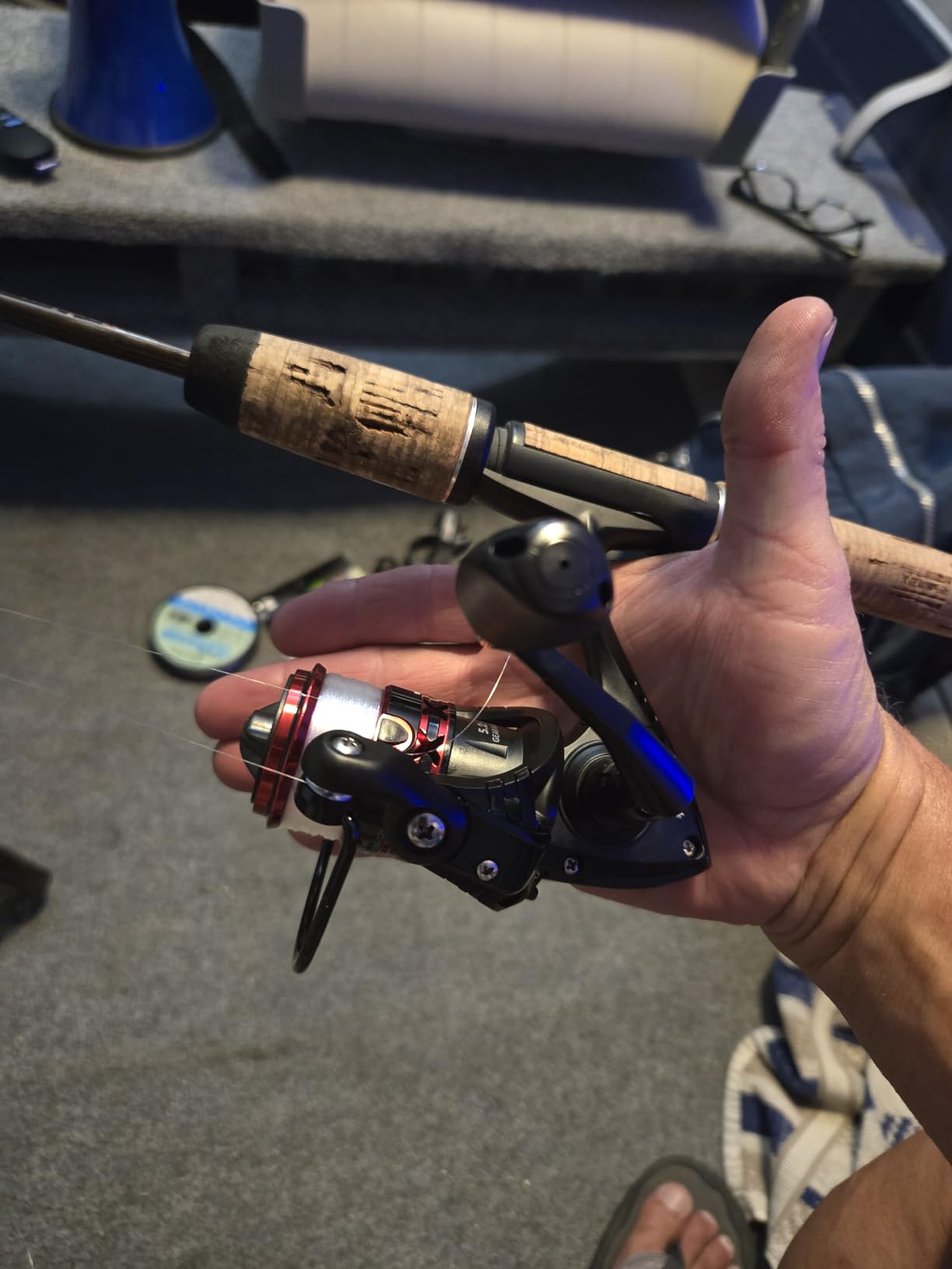 Piscifun Flame Spinning Reel, Lightweight, 22lb Max Drag, 9+1BB customer photo 2