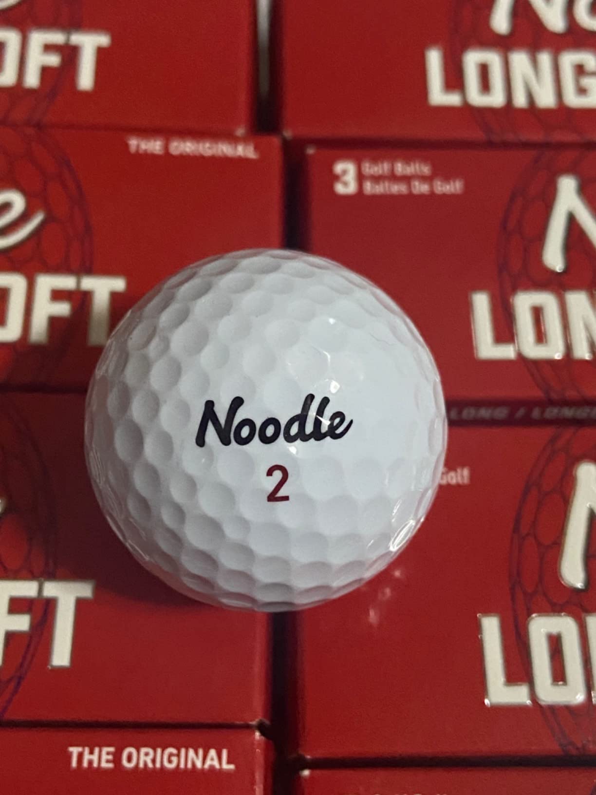 TaylorMade Noodle Long & Soft Golf Balls, Ultra-Soft 34 Compression Core, Great Feel and Increased Spin, Patented Dimple Design for Straighter Flight customer photo 1