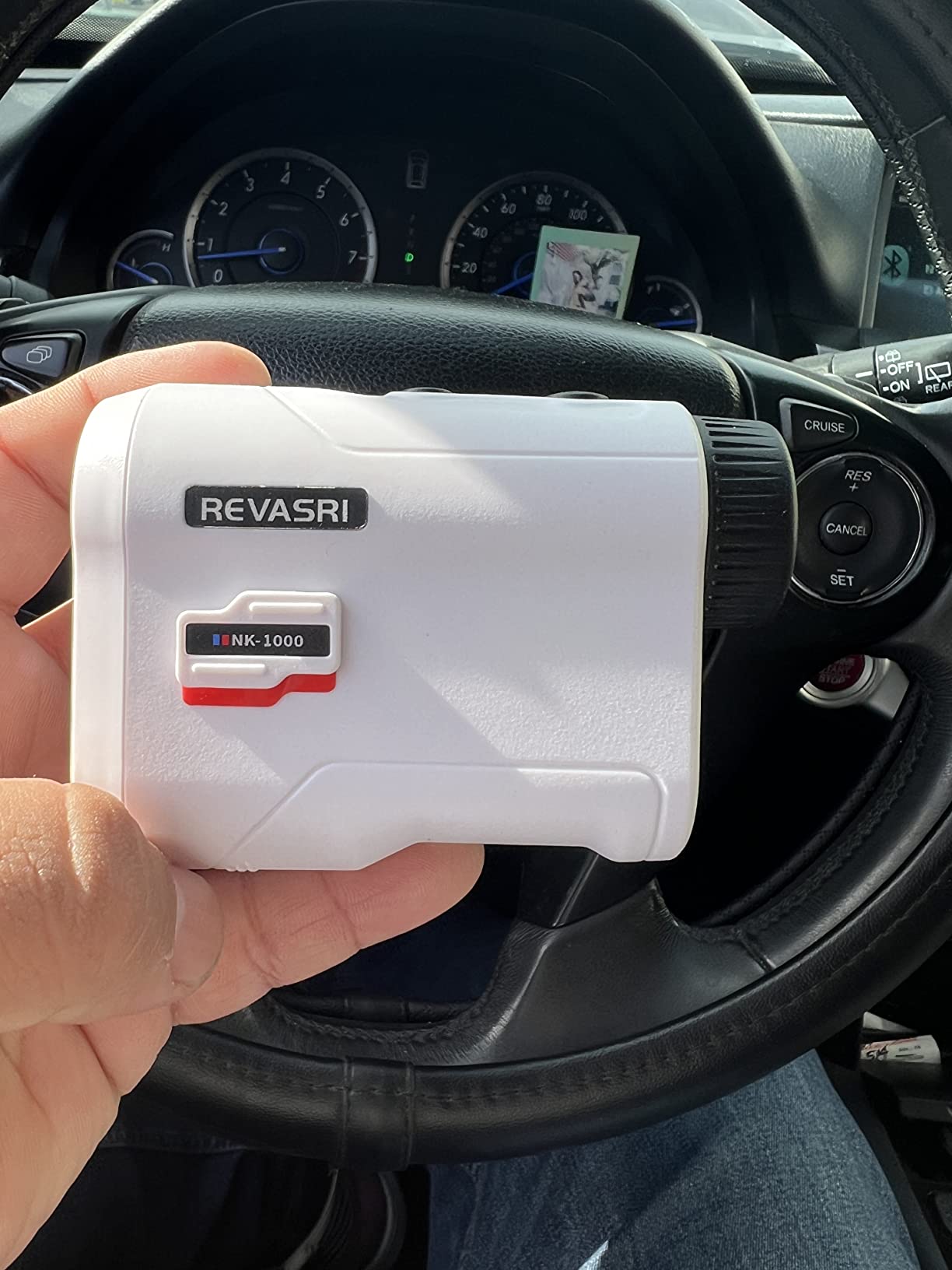 REVASRI Range Finder for Golf, Slope, Pin Lock Vibration 1000Y Rangefinder customer photo 2