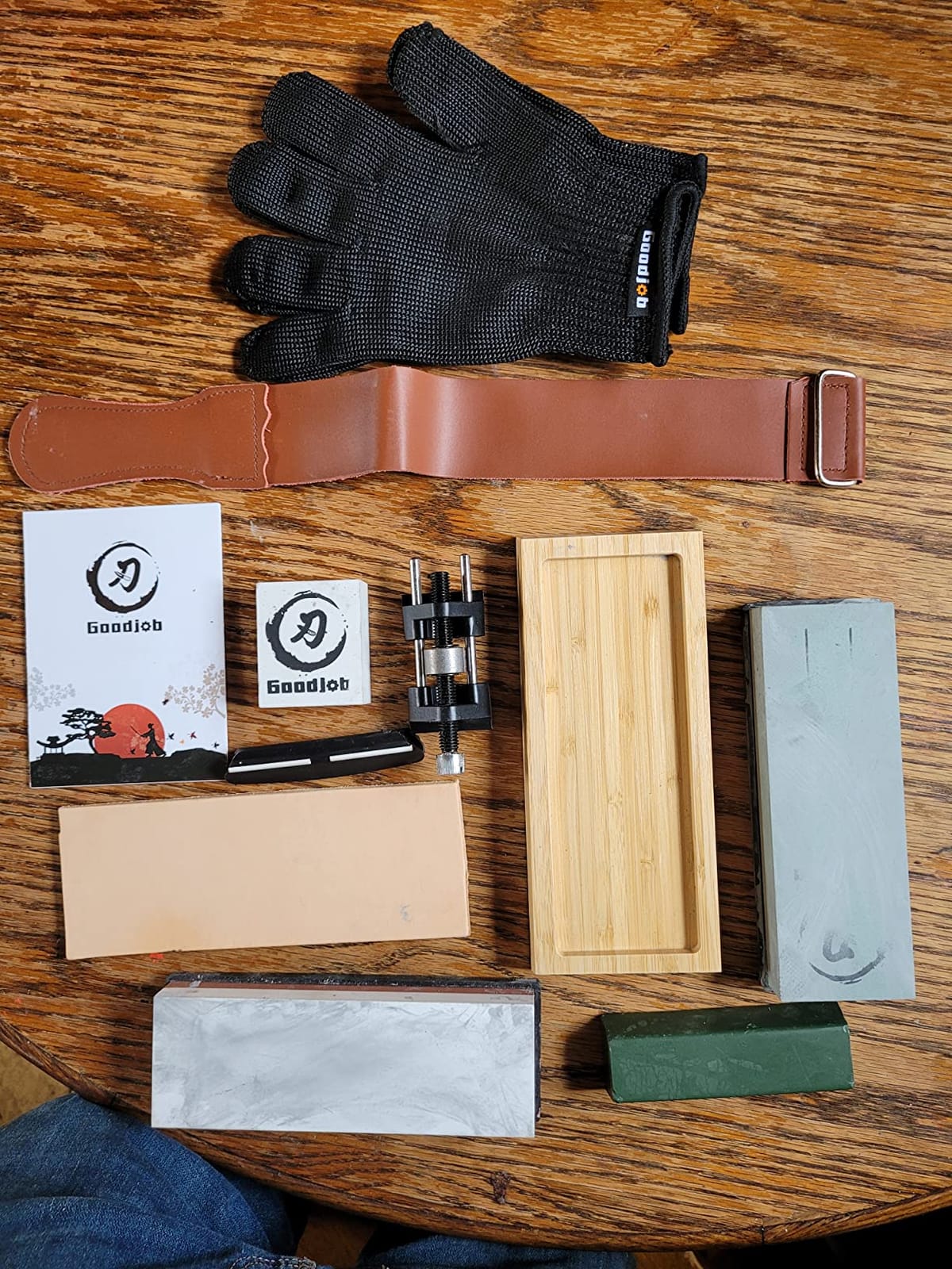 Complete Knife Sharpening Stone Kit, Double-Sided Grit400/1000 & 3000/8000 customer photo 2