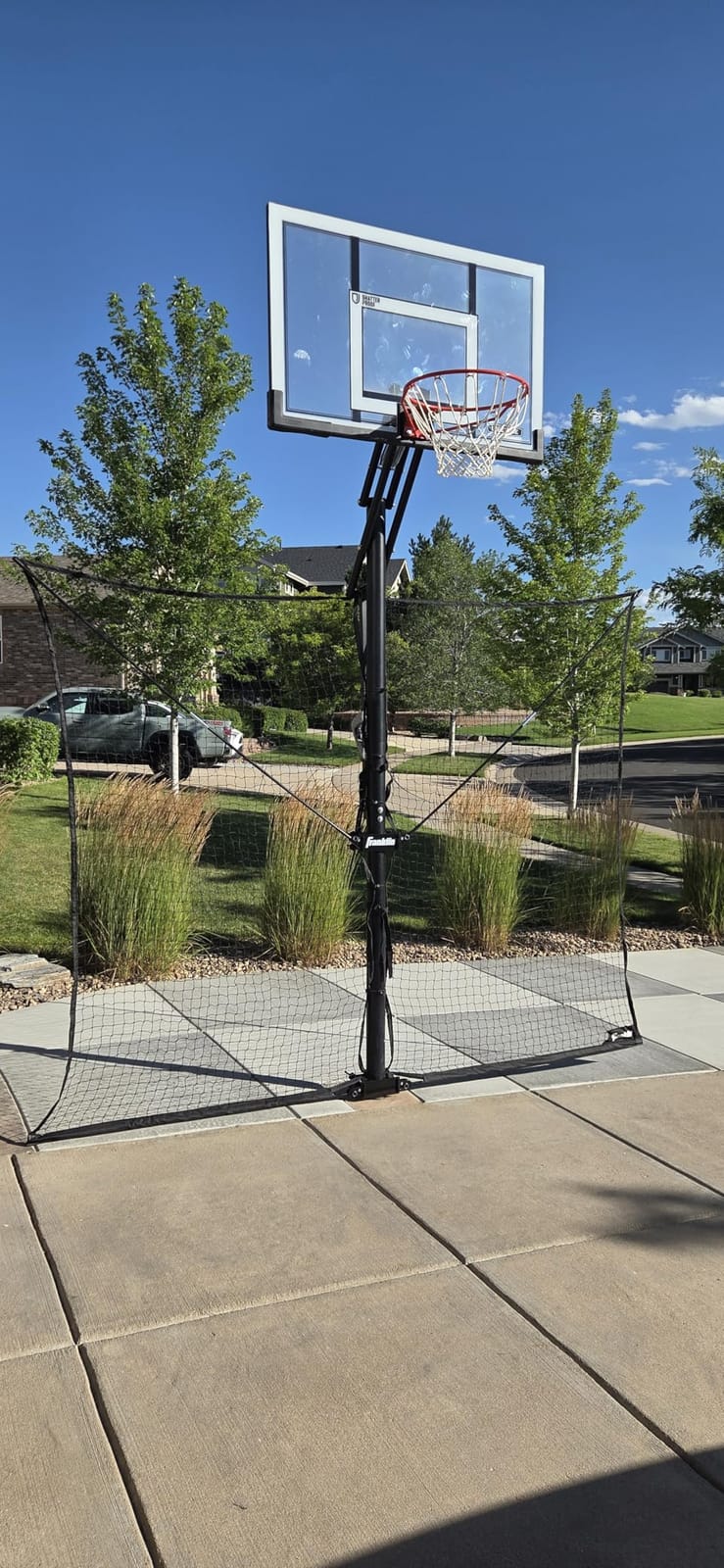 Franklin SportsBasketball Pass Back Rebounder customer photo 2