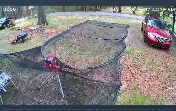 Upgrade 30FT Baseball and Softball Batting Cage Net and Frame, Large Batting Cages Net with Steel Frame for Home - Backyard Batting Cage with Pitching Backstop and Carry Bag customer photo 1