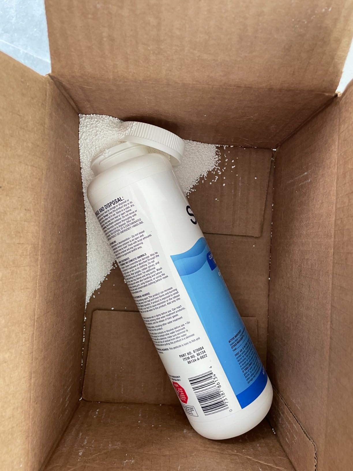 HTH Spa 86134R, Clear Chlorinating Sanitizer, 2.25 lbs customer photo 2