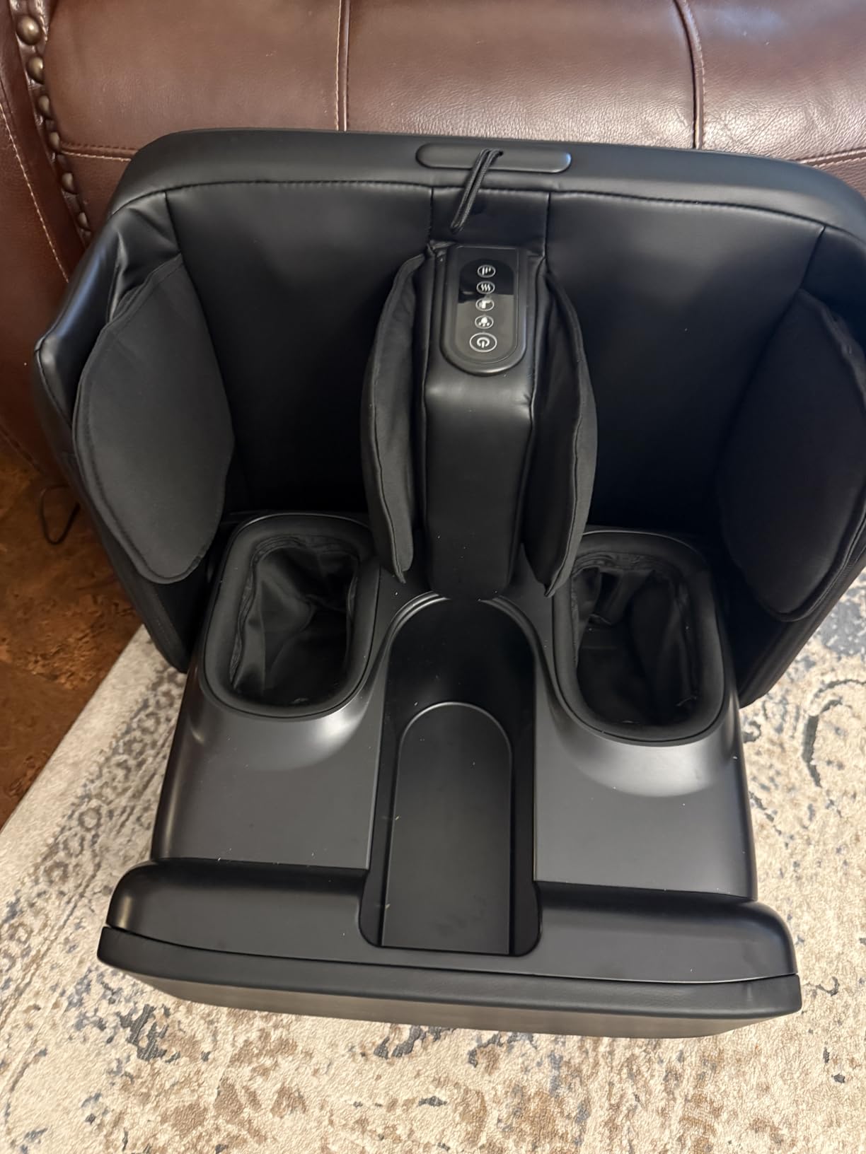 COMFIER Shiatsu Foot & Calf Massager with Heat,2 in 1 Ottoman,FSA Eligible customer photo 1