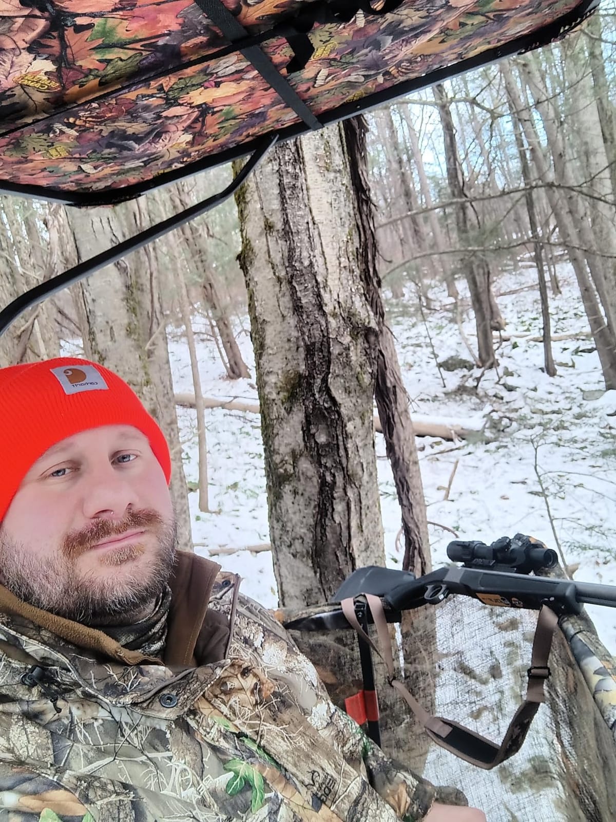 Realtree Men's Camo Hunting Insulated Cold Weather Parka Jacket - Water-resistant, Mid-weight and Super Warm Coat customer photo 2