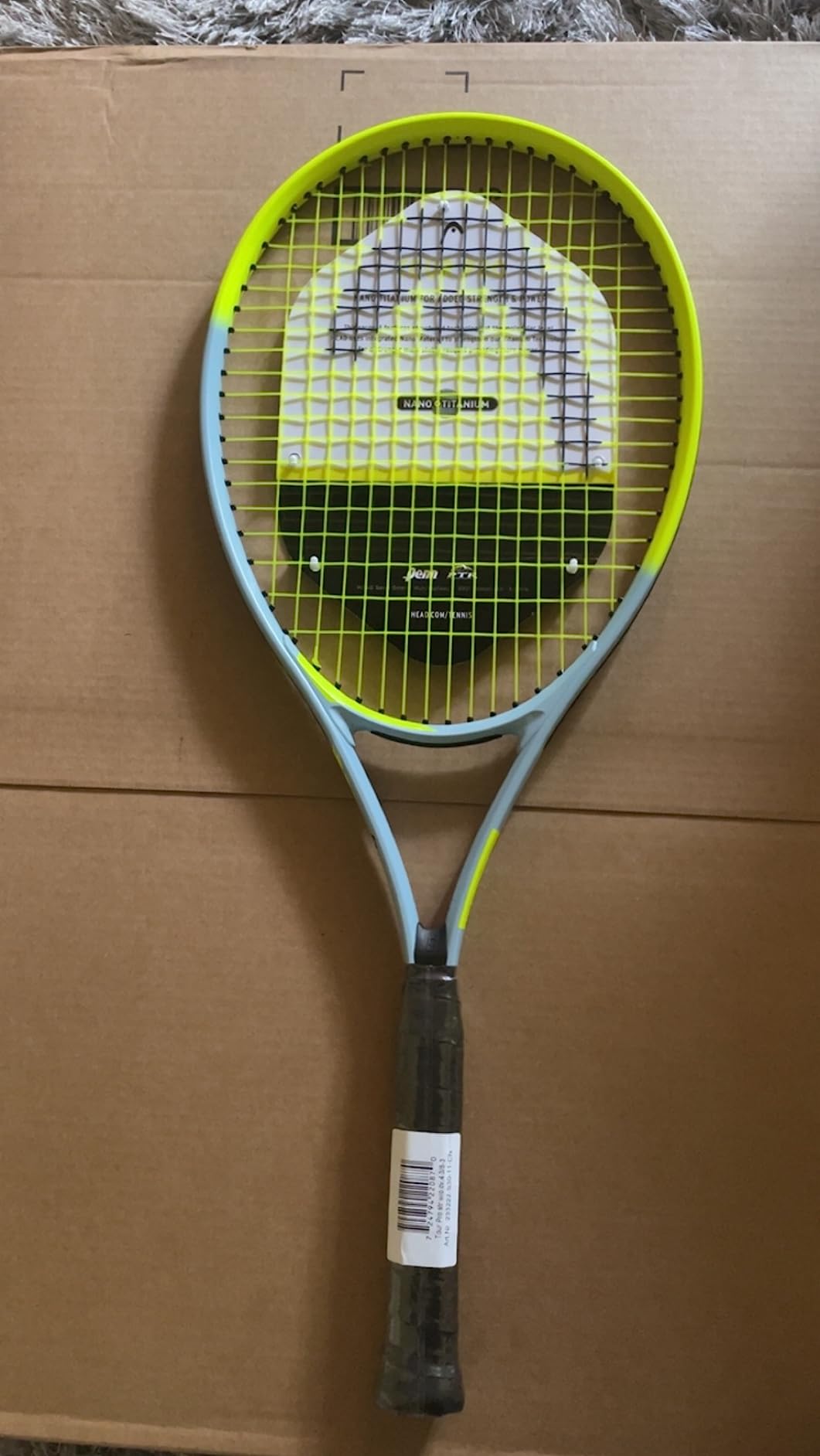 HEAD Tour Pro Tennis Racket, 4 3/8