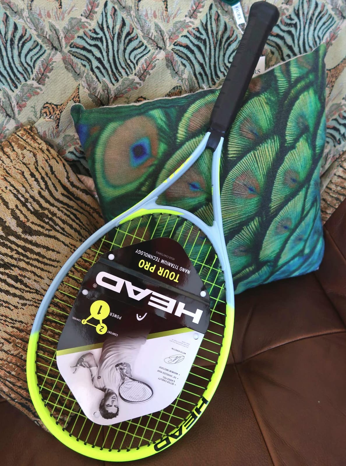 HEAD Tour Pro Tennis Racket, 4 3/8
