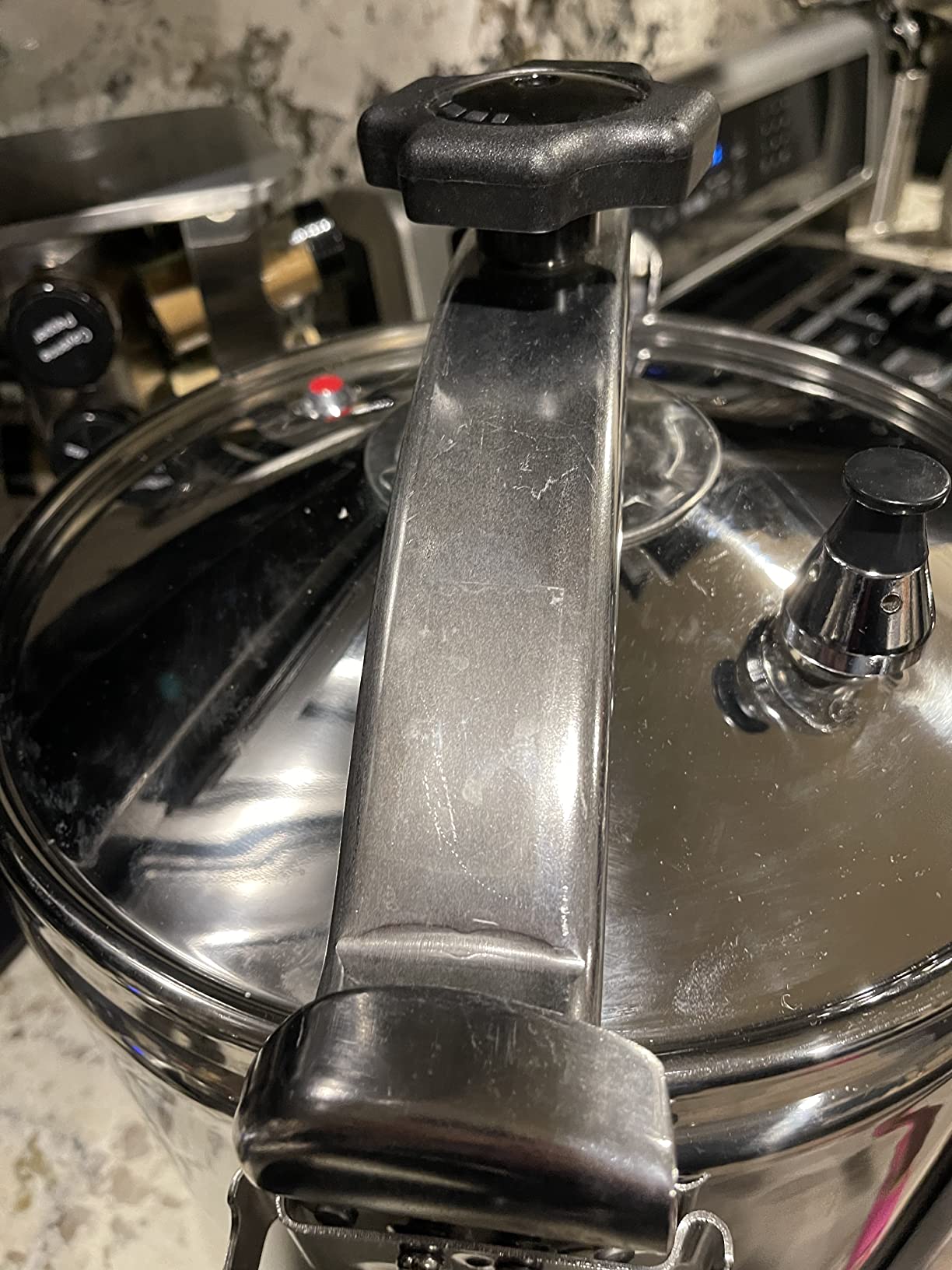 20 Quart olla de presion grande & stainless steel pressure cooker & large steamer cooking pressure canners,safety lock Explosion-proof,Suitable for All Hob Types,ollas de presión para cocinar customer photo 1