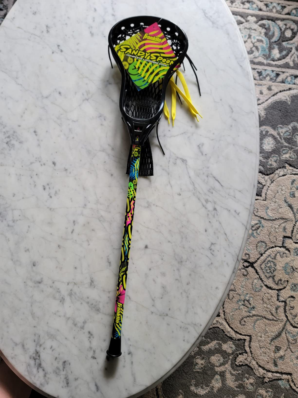 Franklin Sports Ambush Men's + Women's Lacrosse Sticks - Adult + Youth Aluminum Lax Sticks - Boys' + Girls' Game + Training Lacrosse Sticks - Standard + Mini Lax Stick for Kids + Adults customer photo 1