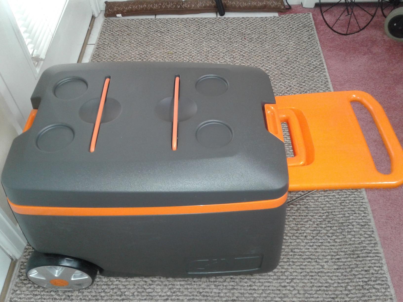 GiNT Ultra-Light 52 Quart Large Hard Cooler Insulated Portable Ice Chest Box with Basket & Divider, Up to 5-Day Ice Retention, for Beach, Boats, BBQ, Camping, Picnic, Road Trips & Travel,Fishing customer photo 2