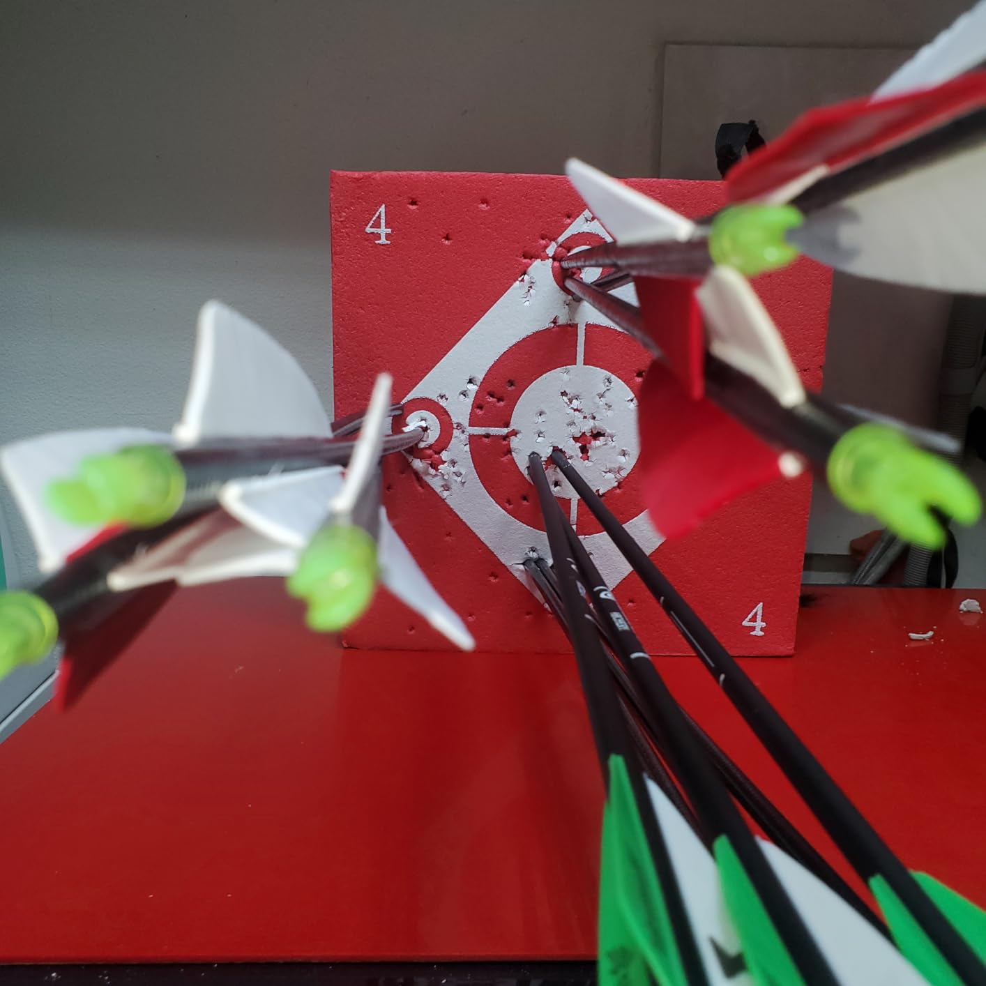 31inch Carbon Arrow Archery Targeting Practice Hunting Arrows for Compound & Recurve Bow with Removable Tips(Pack of 12) customer photo 1