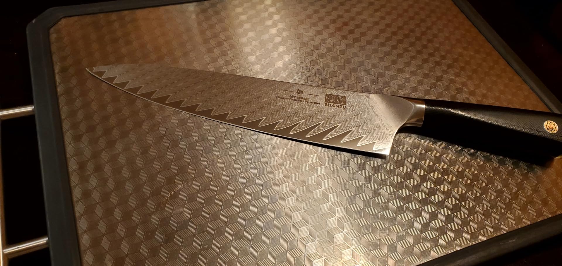 SHAN ZU 7-Piece Damascus Knife Set customer photo 1