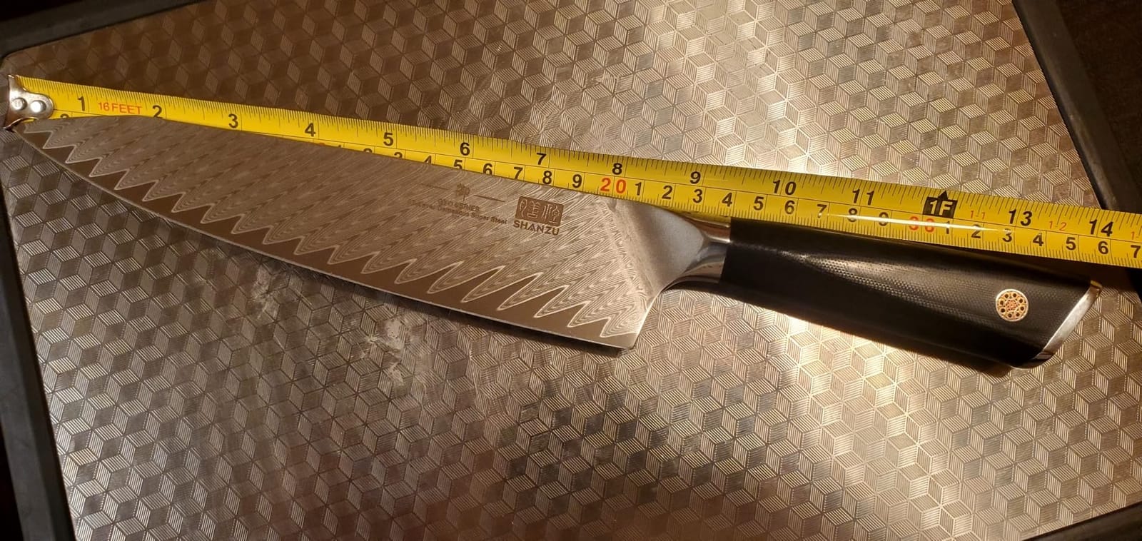 SHAN ZU 7-Piece Damascus Knife Set customer photo 2