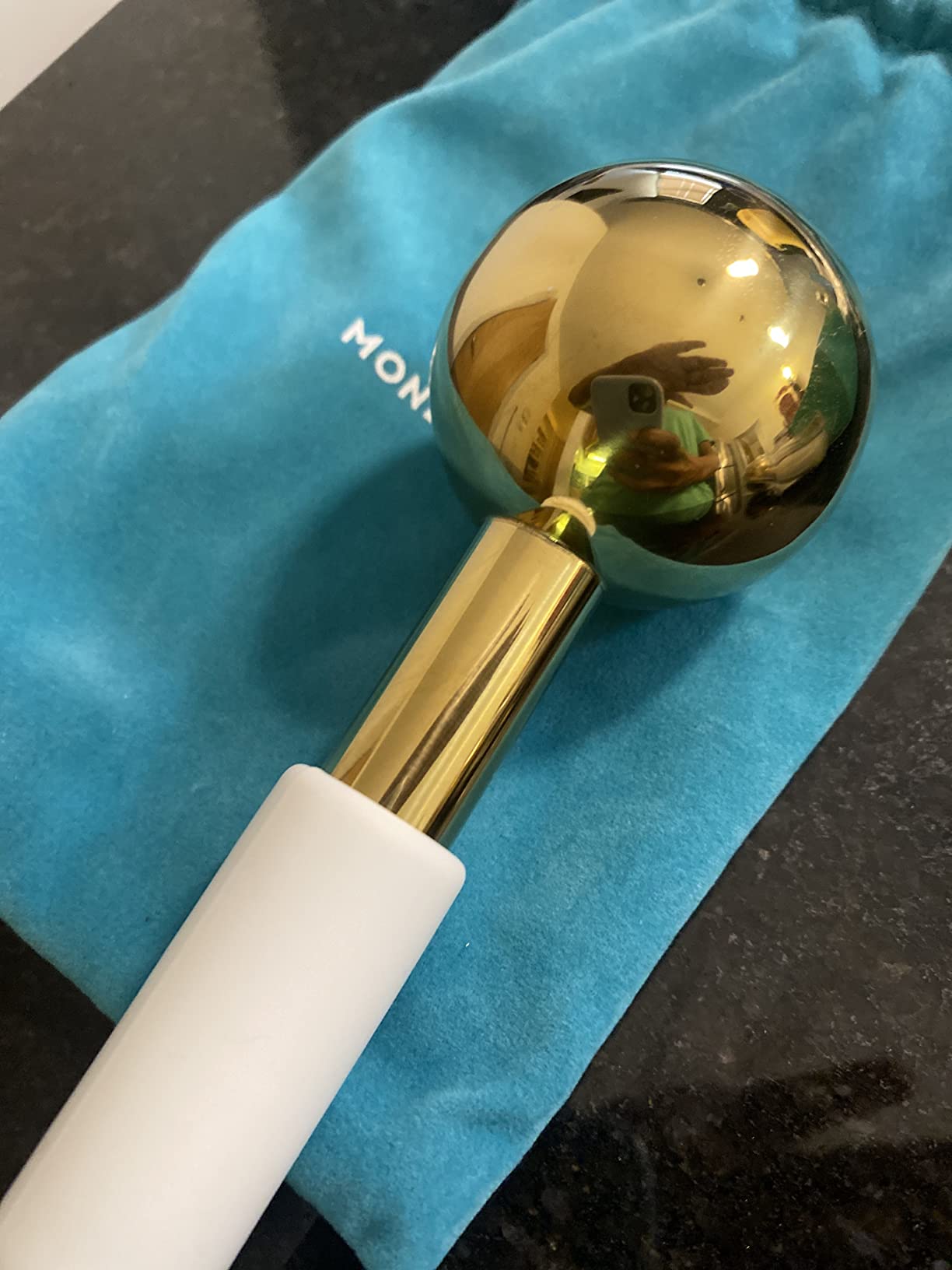 MonétBeauty Tighten Skin, Depuff & Sinus Relief? Try Stainless Steel Ice Globes for Facials - Durable Cryo Globes Instantly Reduce Puffiness, Tighten Pores, Facial Massages and Daily Beauty Routines customer photo 2