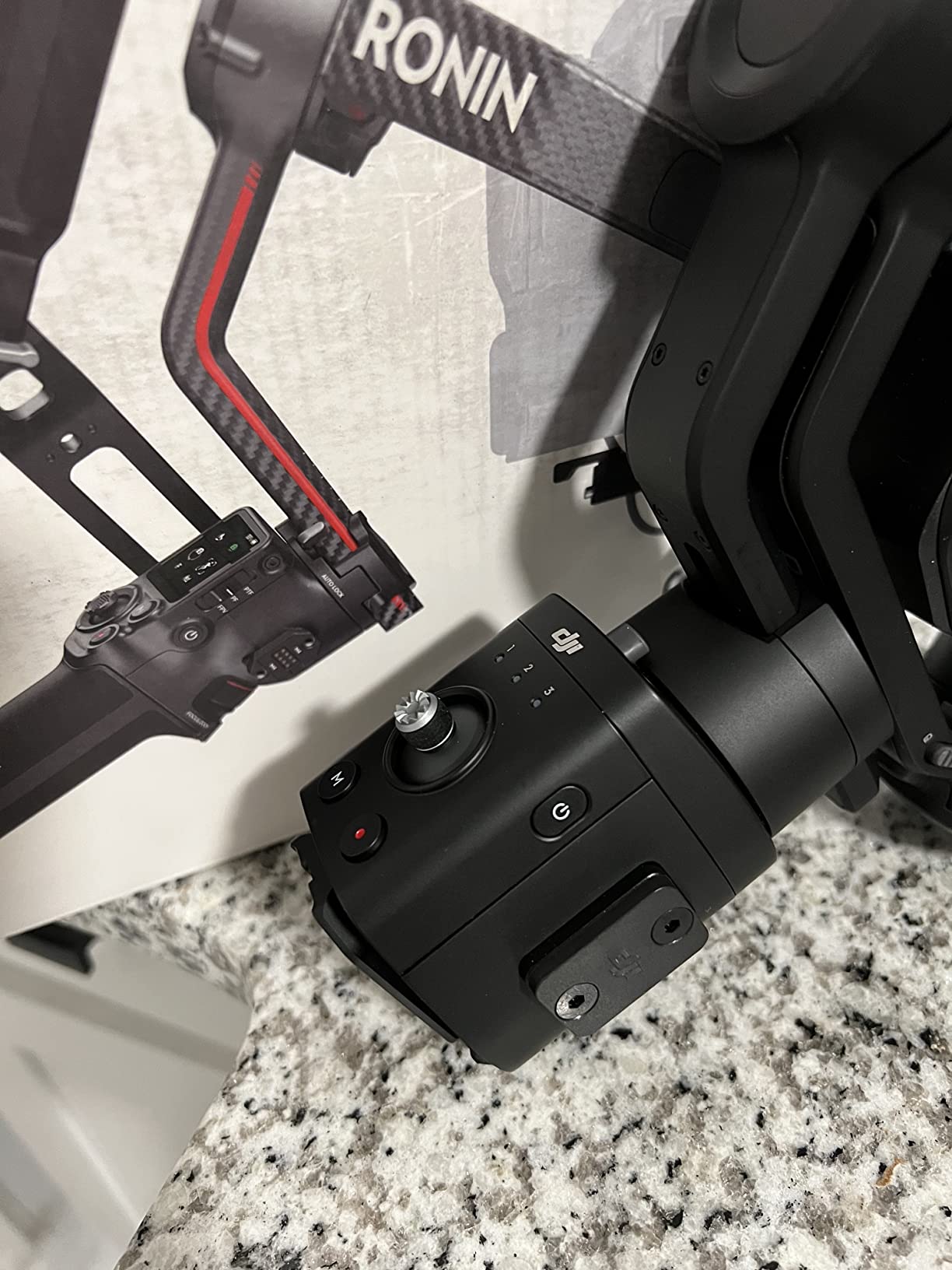 DJI RS 3 Pro Combo, 3-Axis Gimbal Stabilizer for DSLR and Cinema Cameras Canon/Sony/Panasonic/Nikon/Fujifilm/BMPCC, Automated Axis Locks, Carbon Fiber Arms, Includes Ronin Image Transmitter, Black customer photo 1