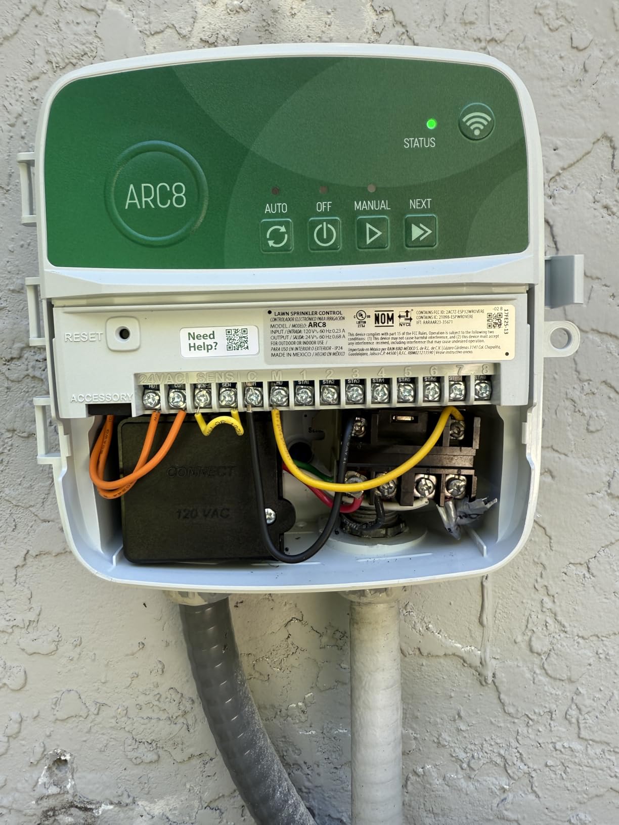 Rain Bird ARC8 App-Based Indoor/Outdoor Smart WiFi Irrigation Sprinkler Timer/Controller, 8-Zone/Station, EPA WaterSense Certified, Compatible with Alexa, Indoor/Outdoor 8-Station customer photo 2