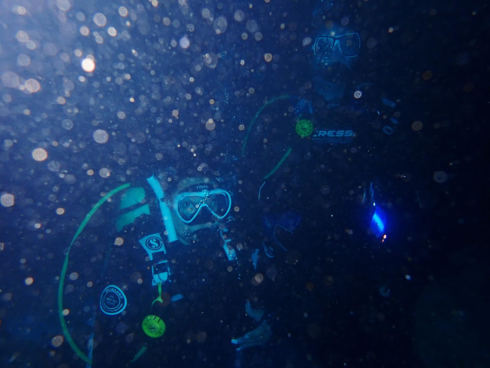 Tidal Mask-Advanced Anti Fog Diving Mask for Scuba Diving, Snorkeling, Free Diving&Swimming. Wide-Angle Tempered Glass Single Lens. customer photo 1
