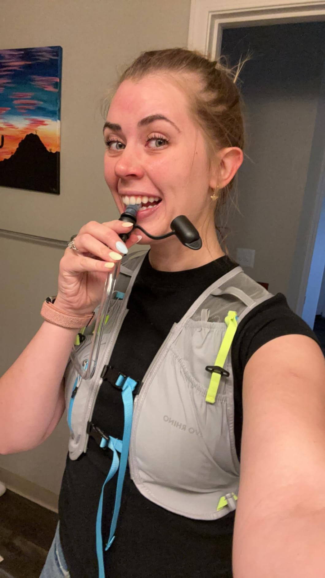 Waterproof Running Vest, Hydration Vest Pack with 1.5L Water Bladder customer photo 2