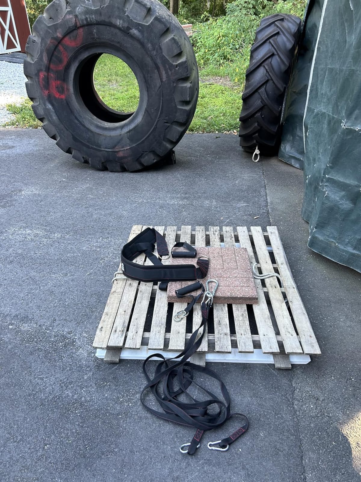 THEFITGUY Sled Pulling Belt, Rotates 360° for Strength & Agility Training customer photo 1
