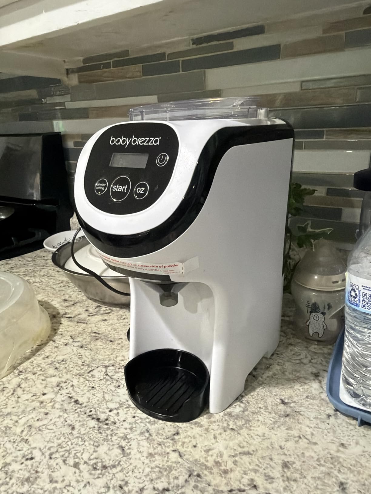 Baby Brezza Formula Pro Mini Baby Formula Maker Machine, White customer photo 2