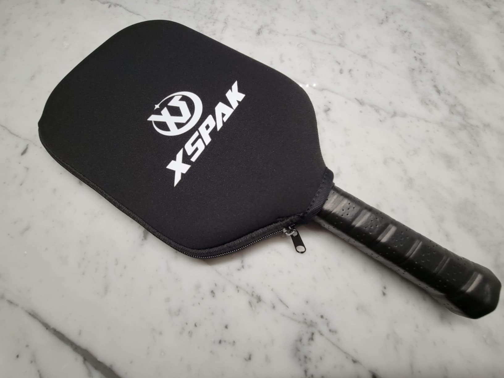 XSPAK PRO Series Thermoformed T700SC Tournament Carbon Fiber Pickleball Paddle, USAPA Certified Honeycomb Core with Comfort Cushion Grip, Dominant Power & Larger Sweet Spot customer photo 1