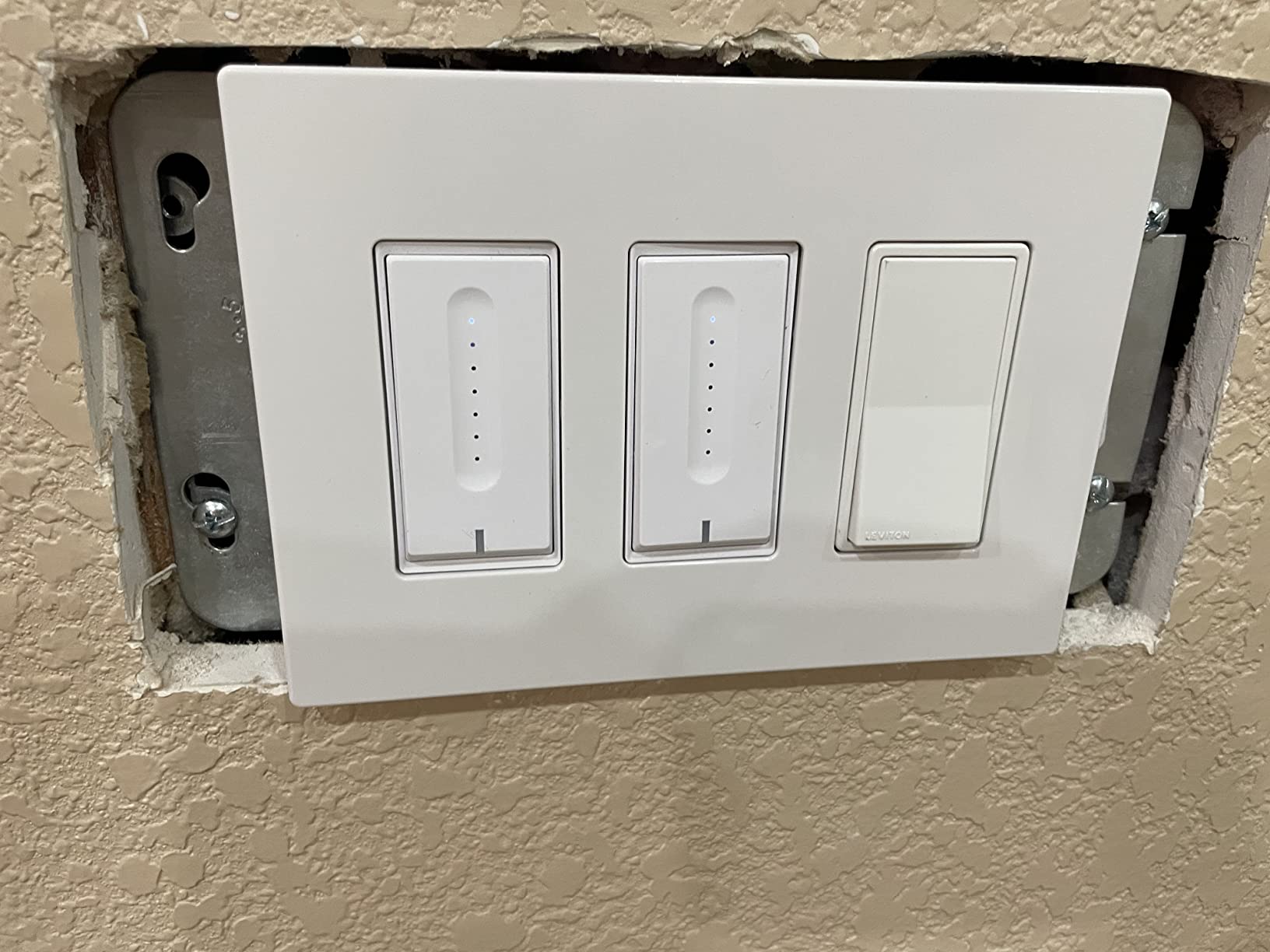 TREATLIFE 3 Way Smart Dimmer Switch 2 Pack, 2 Master 3 Way Dimmable Light Switches, 2.4GHz WiFi Smart Switch Compatible with Alexa and Google Home, Neutral Wire Needed, No Hub Required customer photo 2
