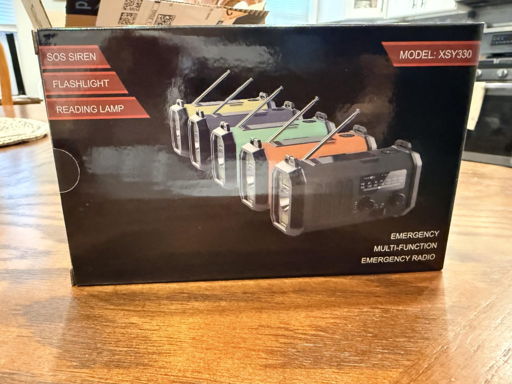 Leaton Hand Crank Emergency Radio, NOAA Weather Radio AM/FM,10000mAh customer photo 1