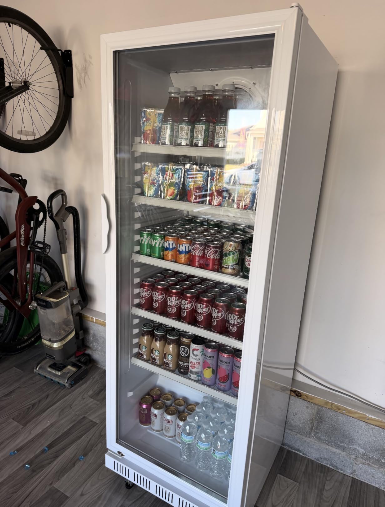 Tylza Outdoor Beverage Refrigerator 24 Inch, Stainless Steel Under Counter Beverage Cooler, 190 Cans Beer Fridge Built-in and Freestanding Beverage Fridge customer photo 2