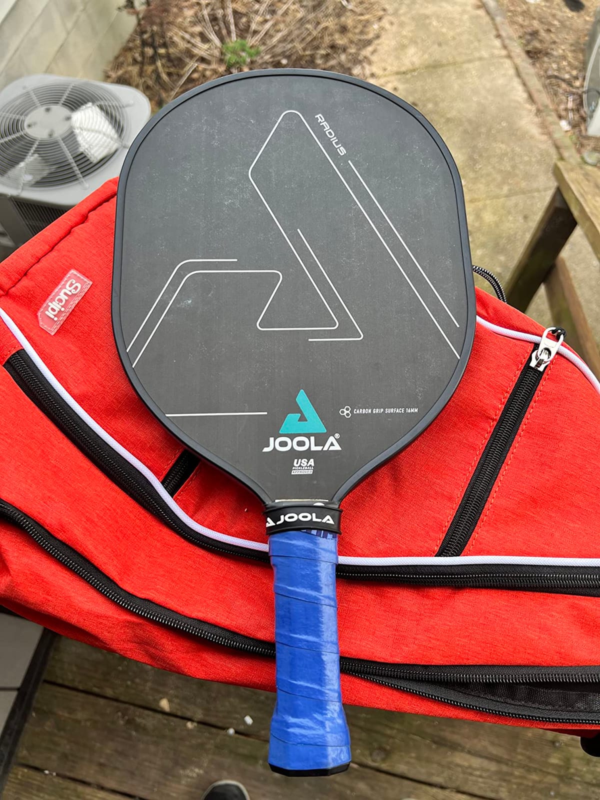 JOOLA Pickleball Paddles – Textured Carbon Grip Surface for Spin, Control & Power – Select Hyperion, Vision or Radius Shapes – Lightweight, Durable Rackets – Polypropylene Core – USAP Approved customer photo 1
