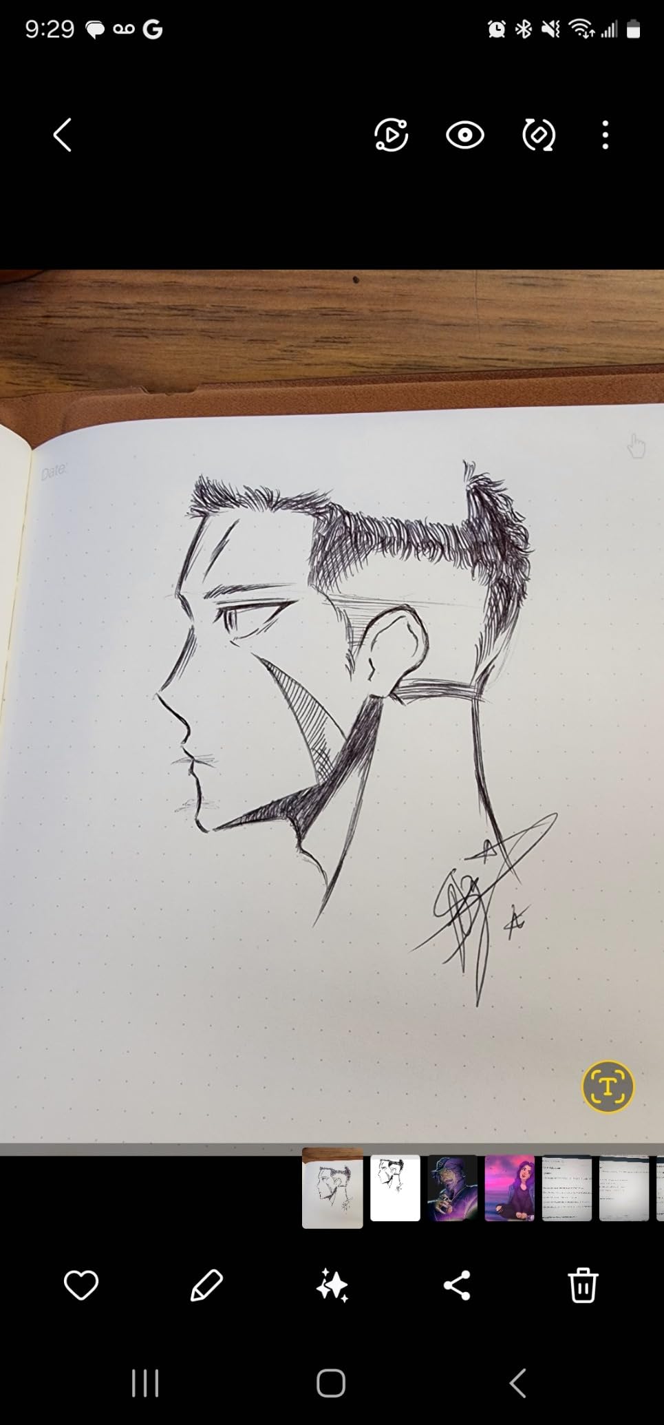 HUION Note Digital Notebook with Real-Time & Offline Sync, Battery-Free Pen customer photo 2