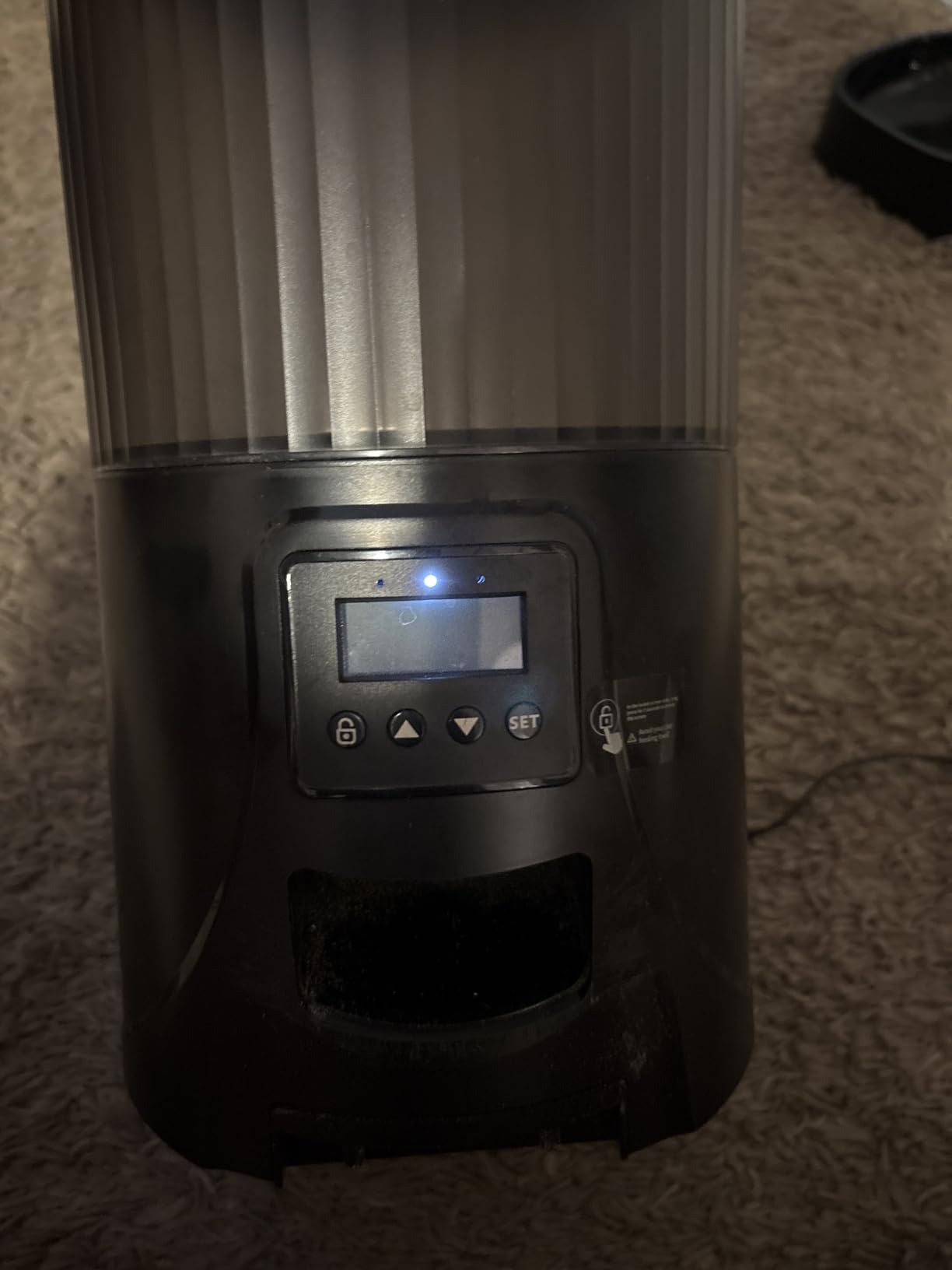 PETULTRA Automatic Cat Feeder: 4L Timed Cats Food Dispenser Programmable customer photo 2