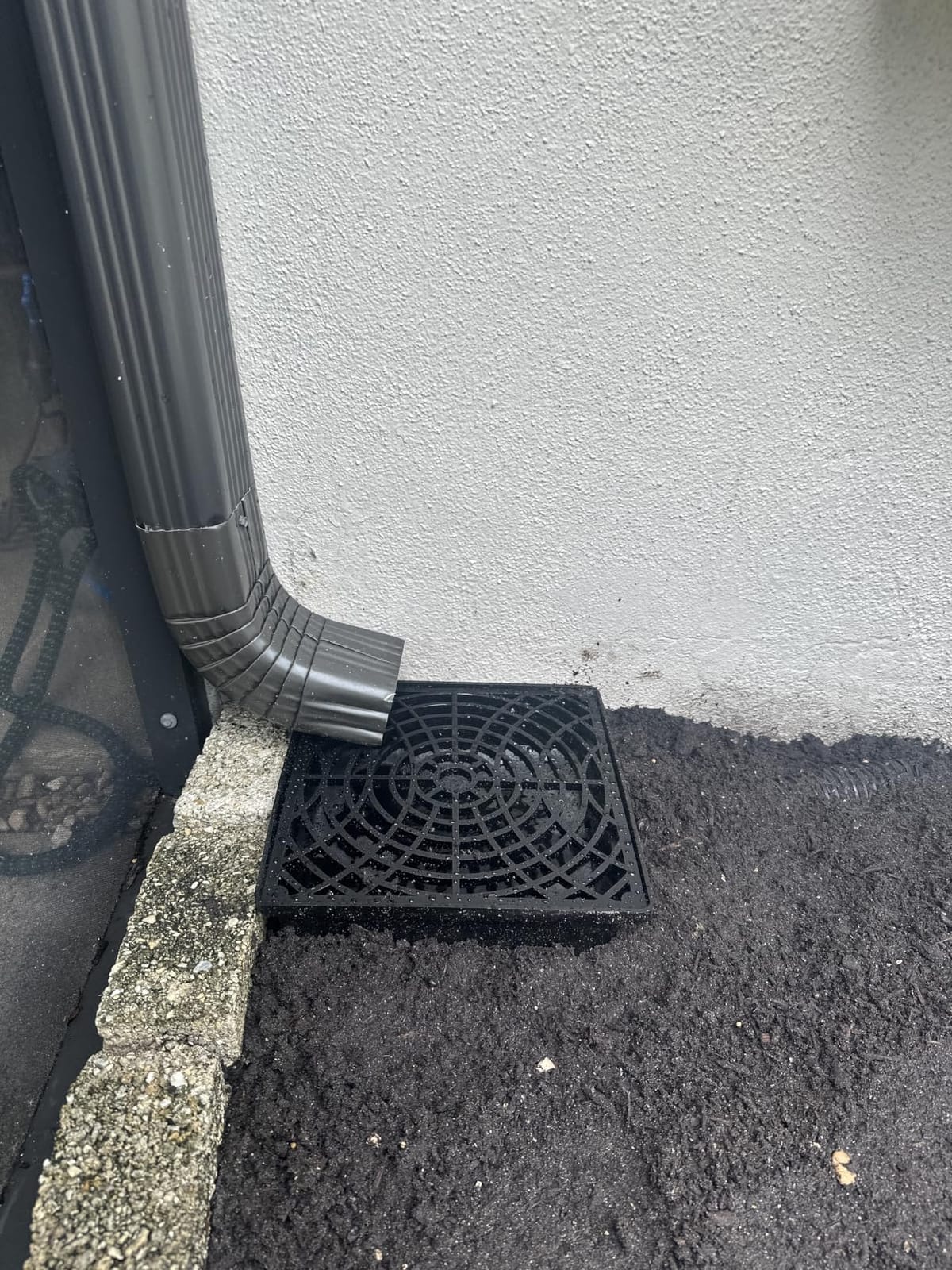 Prestantious Low Profile Catch Basin Drain Kit Gutter Downspout Extender customer photo 2