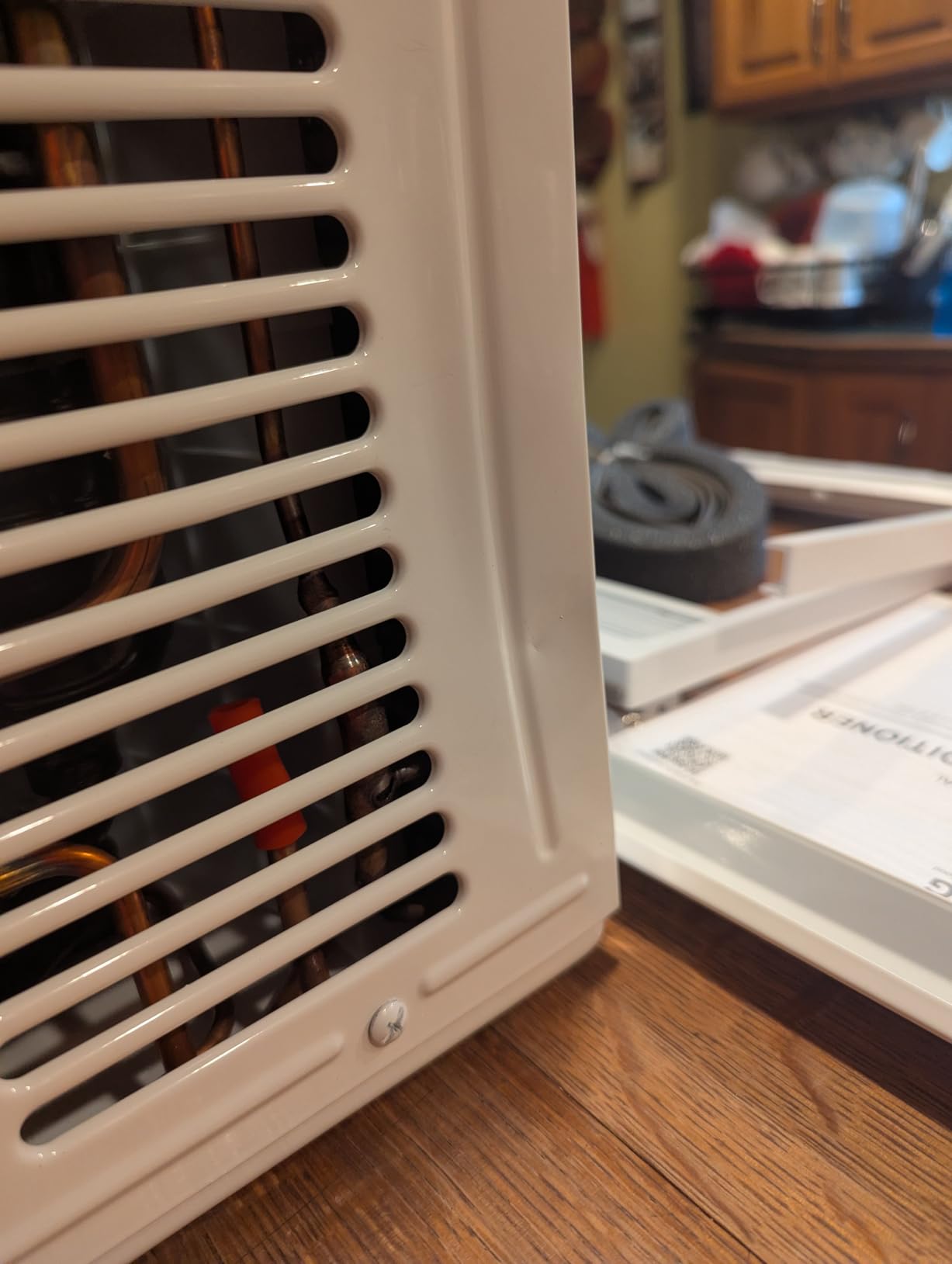 LG 10000 BTU Window Air Conditioners [2023] Remote Control WiFi App Ultra-Quiet Washable Filter Cools 450Sq.Ft for Medium & Large Room AC Unit air conditioner Easy Install White LW1017ERSM1 customer photo 2