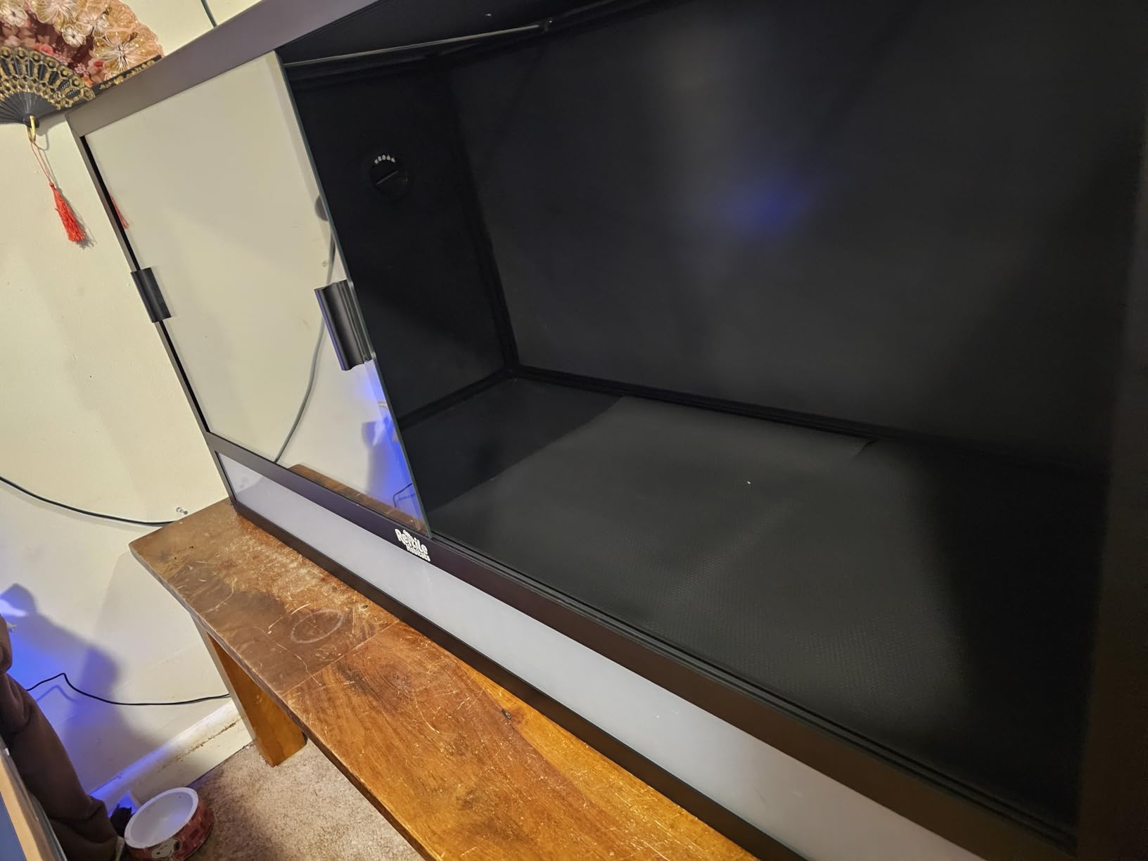 Reptile Habitats 4x2x2 (120 Gallon) Reptile Enclosure V3 PVC Panels, Glass Doors, Lightweight, Easy to Assemble, Heavy Duty Screen, Aluminum Frame customer photo 2