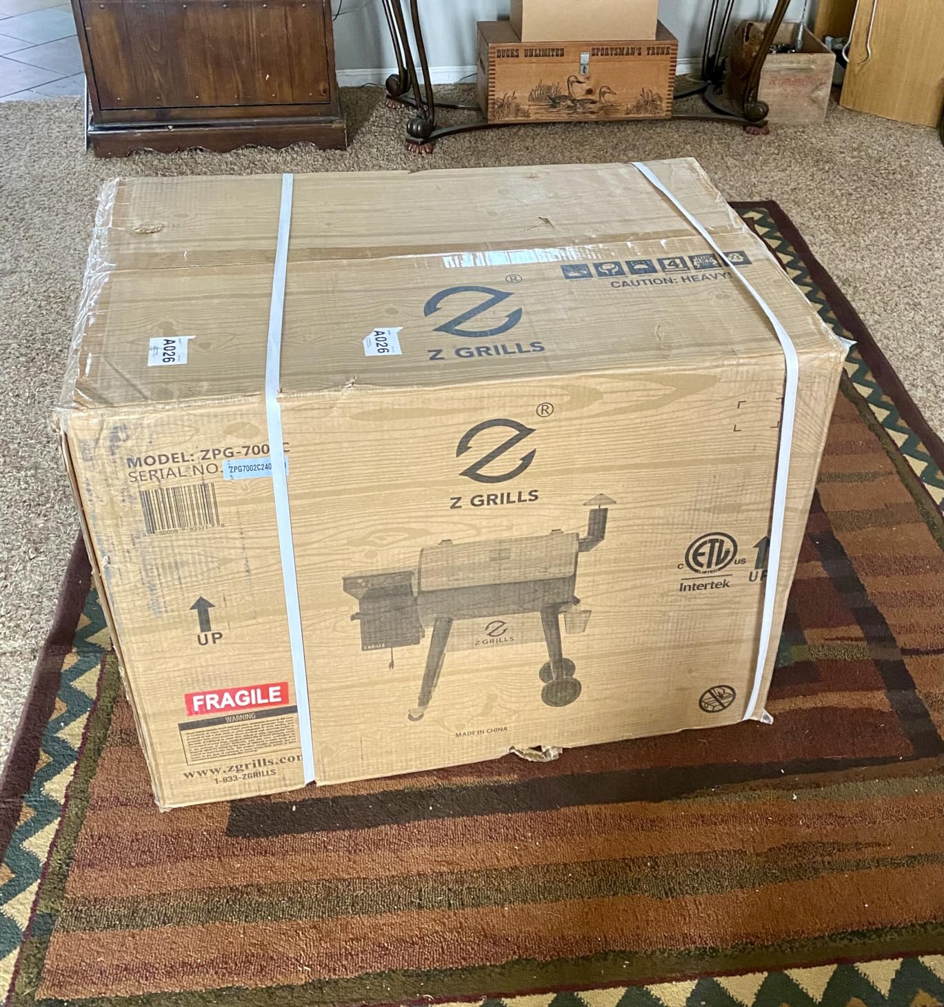 Z GRILLS 2026 200A Table Top Wood Pellet Grill, Pellet Smoker with PID V3.0 Controller, Meat Probes, 202 sq.in Cooking Area, Fit for RVs, Road Trips & Apartments customer photo 2