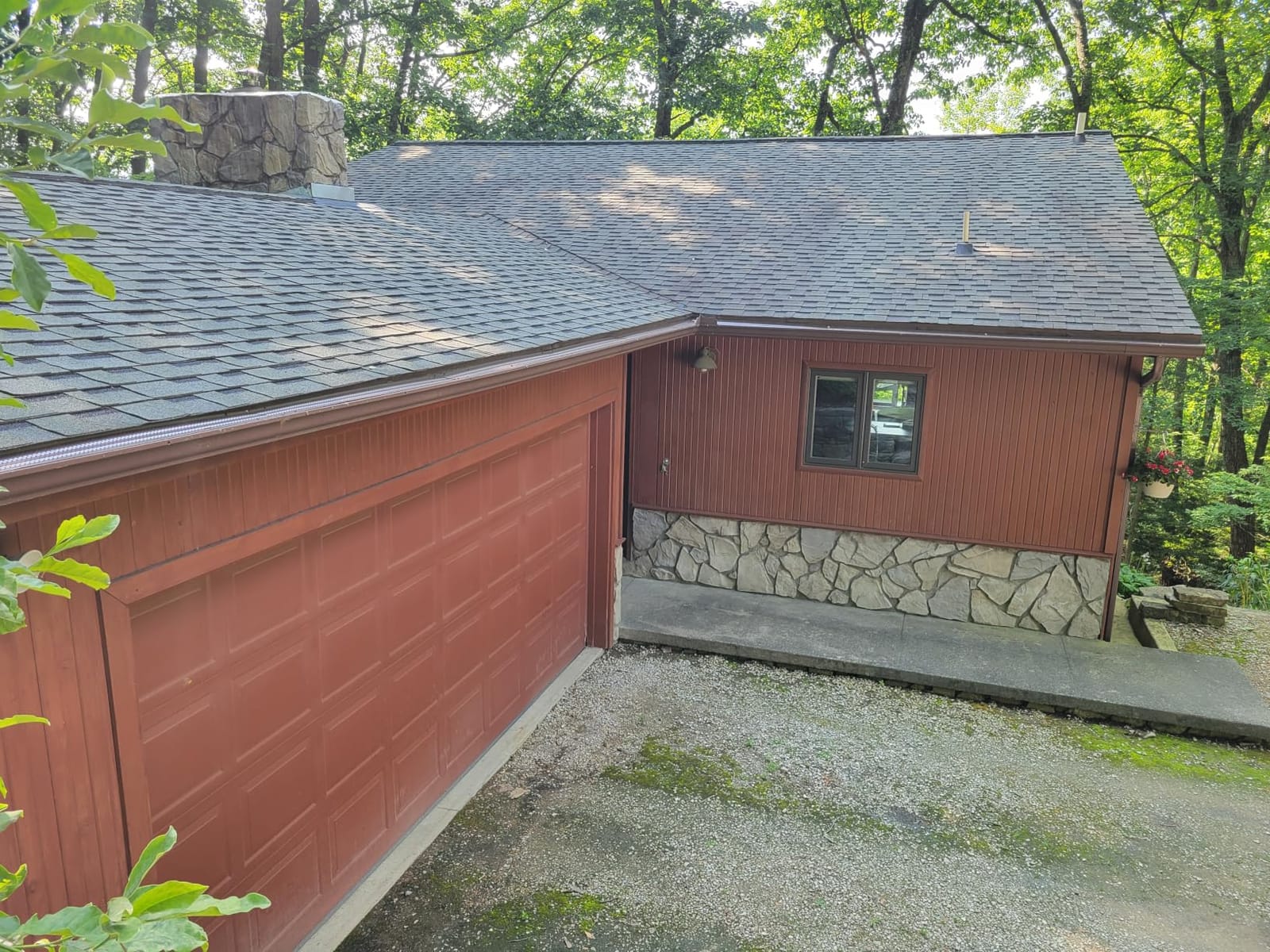 Standard Gutter Guards, 6 Inch, 200 FT, Aluminum, Royal Brown customer photo 2
