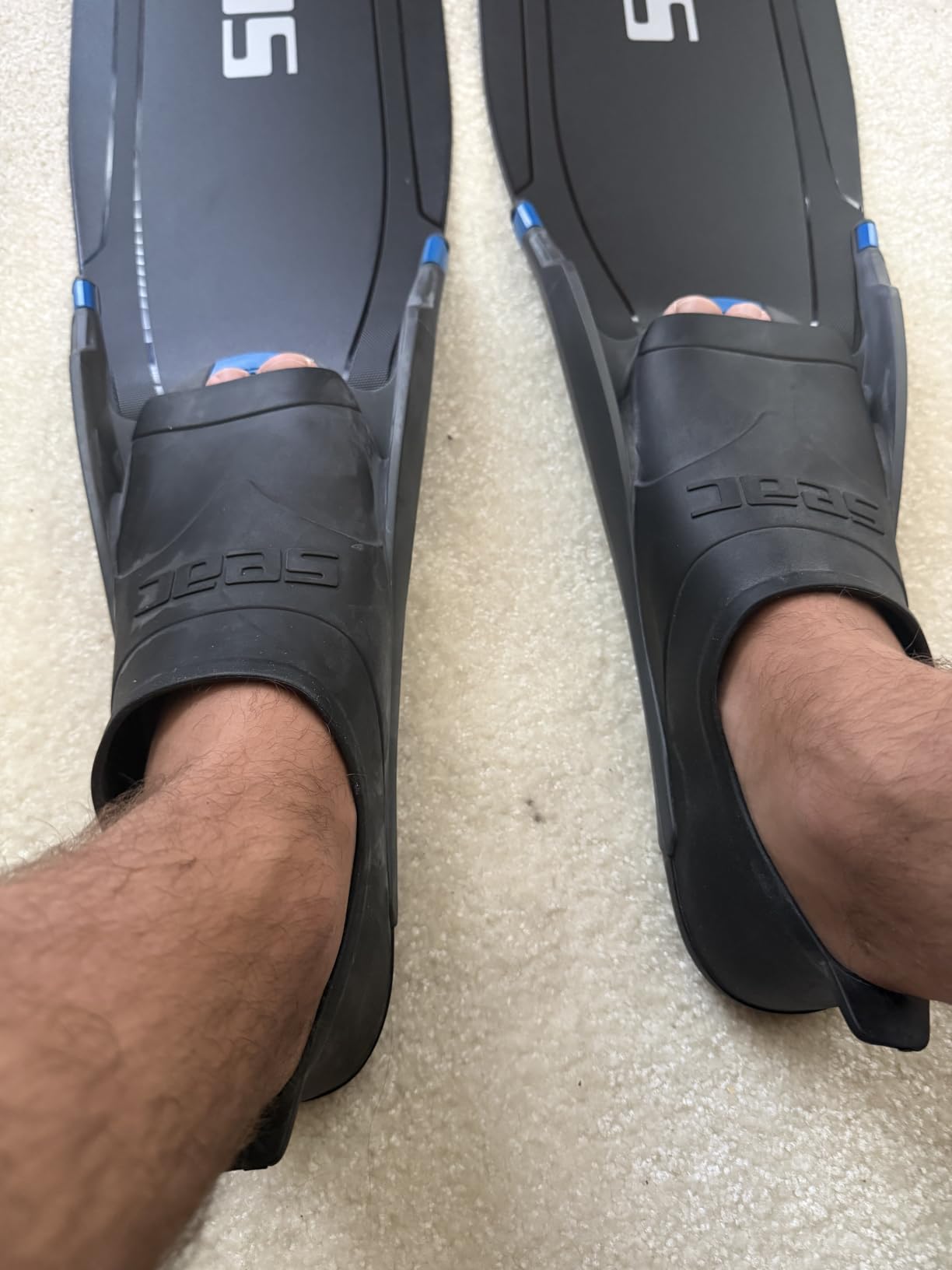 SEAC BM30, Long Freediving fins with new Generation customer photo 1