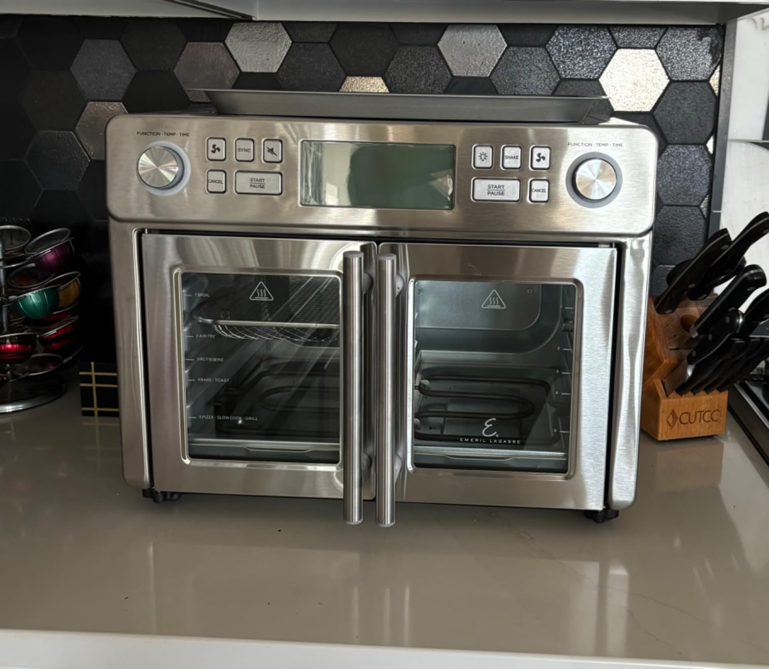Emeril Lagasse Dual Zone Technology 25QT Air Fryer Oven customer photo 1