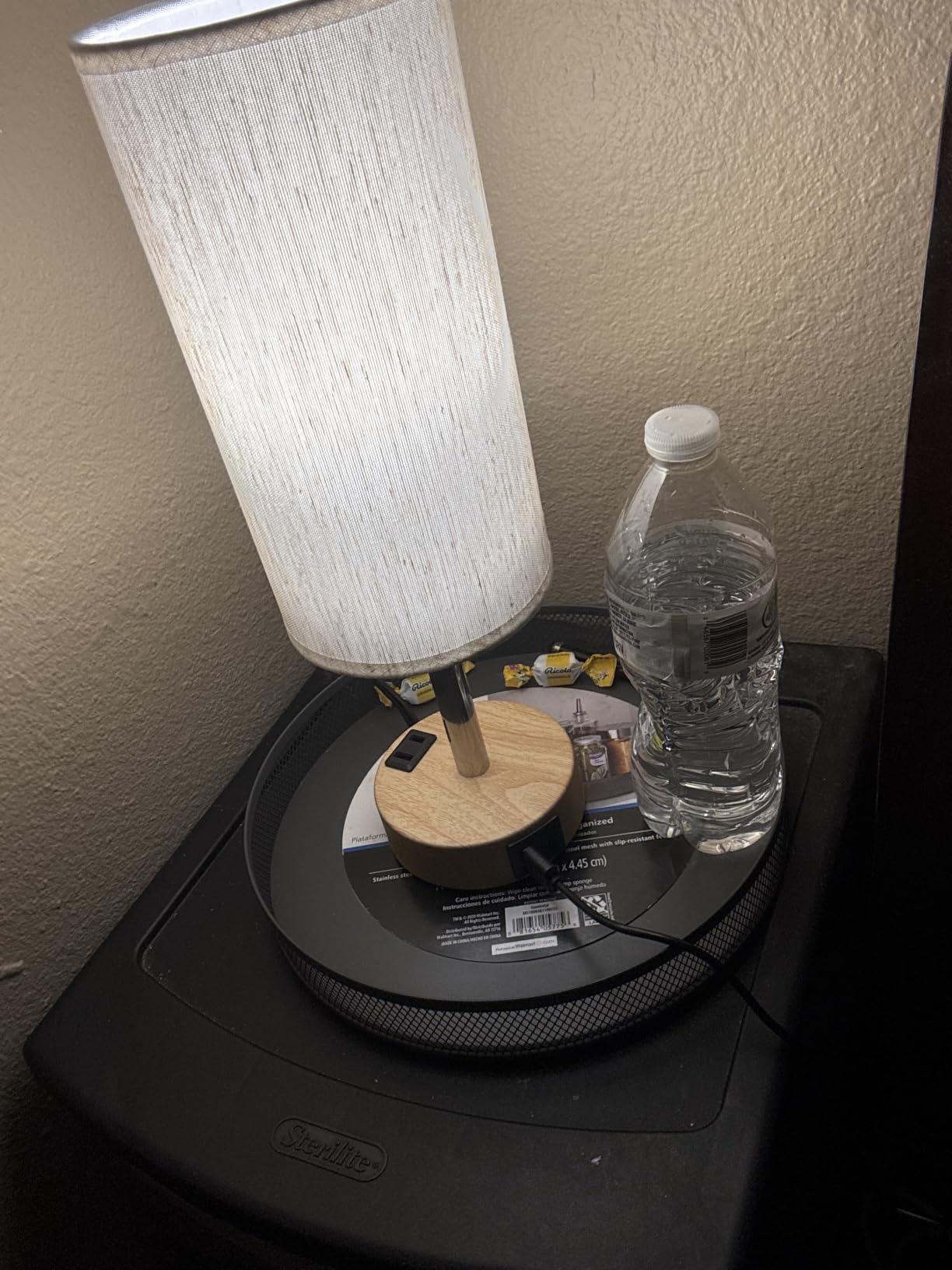 Fenmzee Bedside Table Lamp for Bedroom - Dimmable Touch, USB A+C, AC Outlet customer photo 1