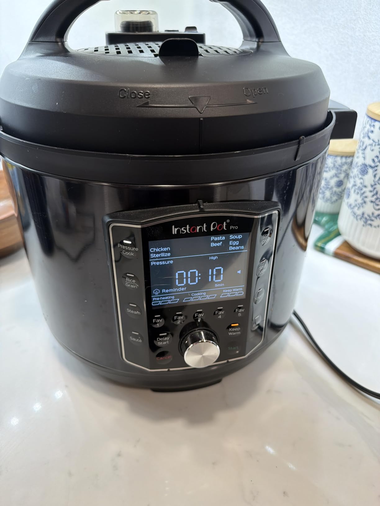 Instant Pot RIO Wide Plus, 9-in-1 Electric Pressure Cooker, 35% Larger Cooking Surface, WhisperQuiet Steam Release, Multi-Cooker, Slow Cook, Rice Maker, Steamer, Sauté, Cake, & Warmer, 7.5 Quarts customer photo 1