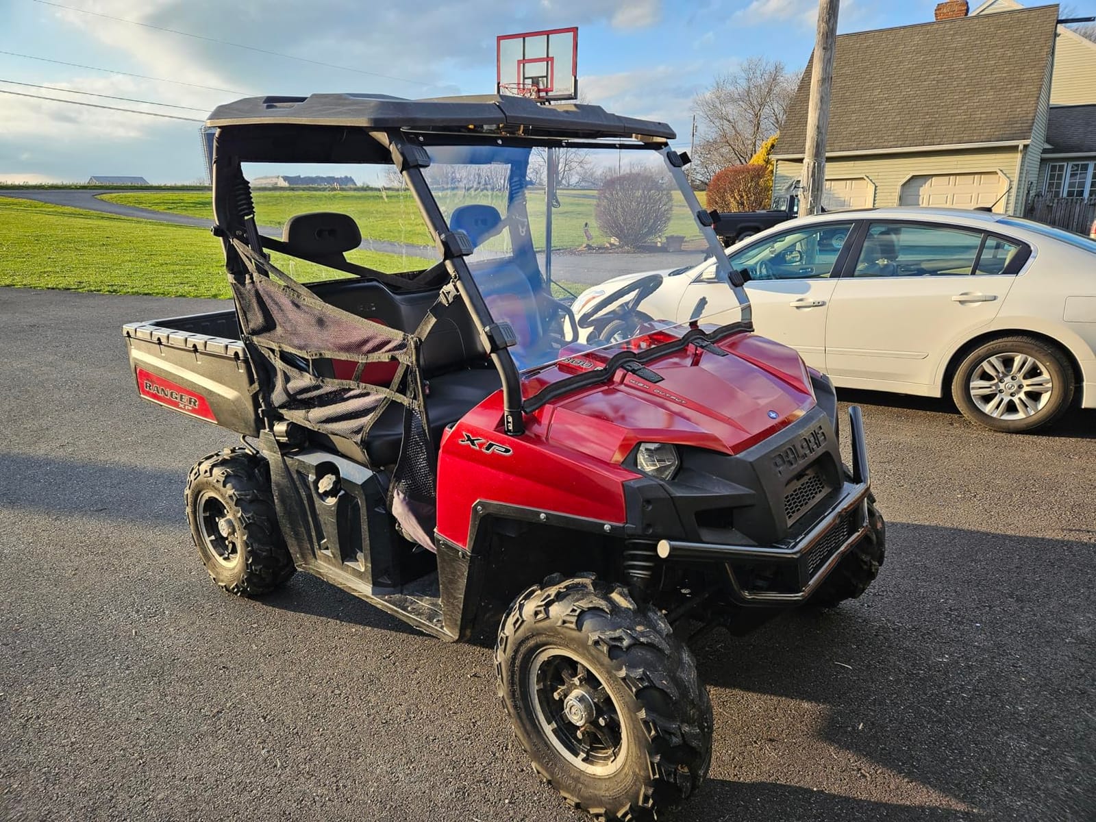 StarknightMT UTV Windshield for Ranger 800 2010-2016, Fullsize 570 2016-25 customer photo 1