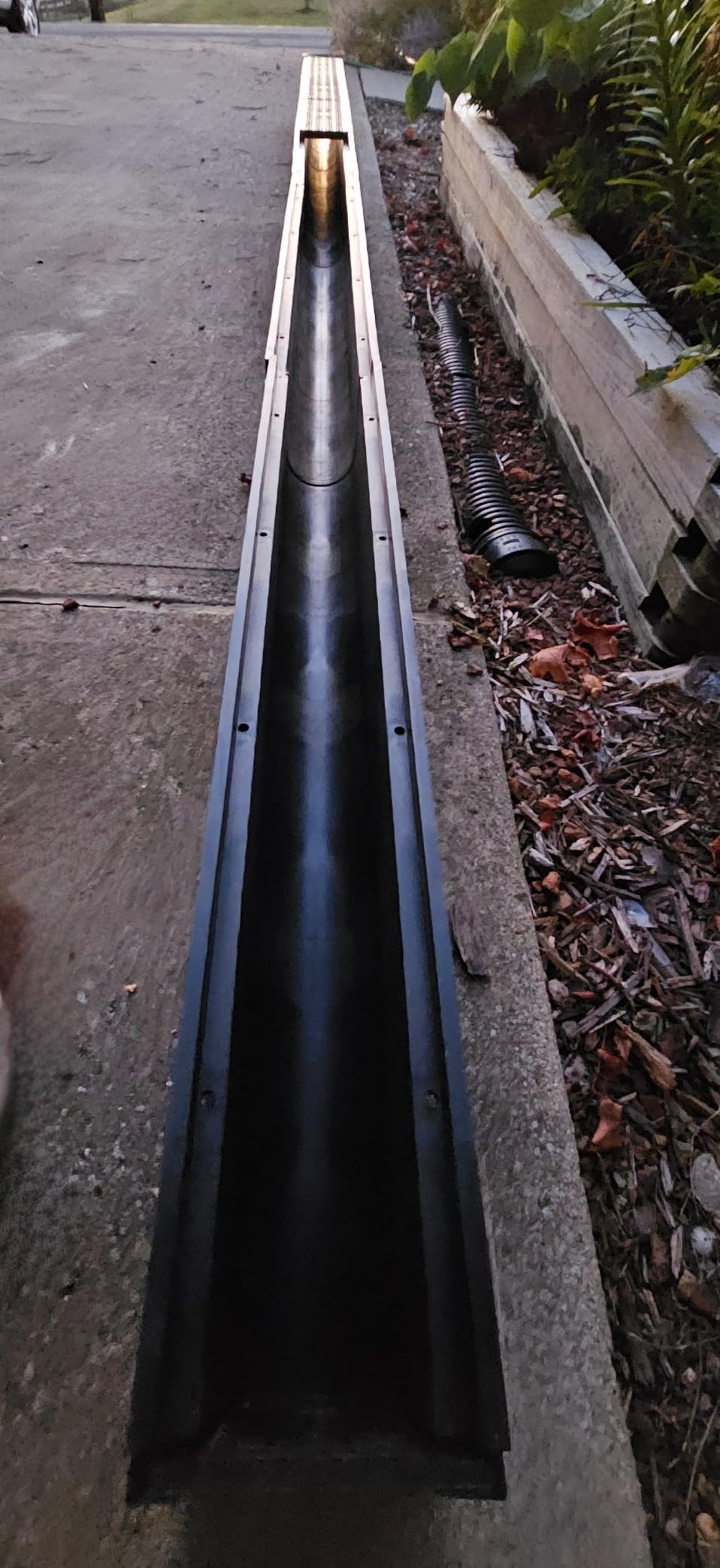 39.4Lx6.3Wx7.8H A15 Deep Profile HDPE Trench Drain System customer photo 1